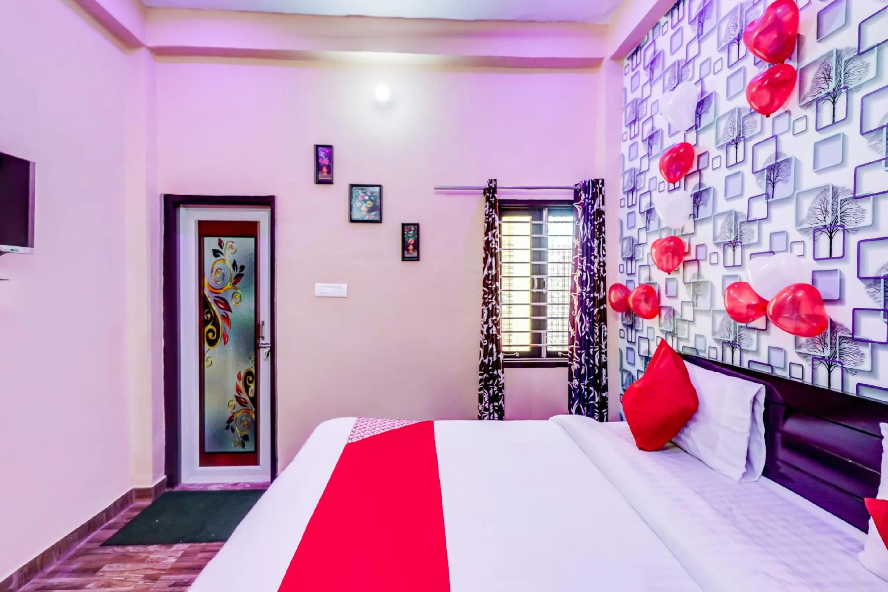Bedroom, Bed in Hotel O R K RESIDENCY SGPGI