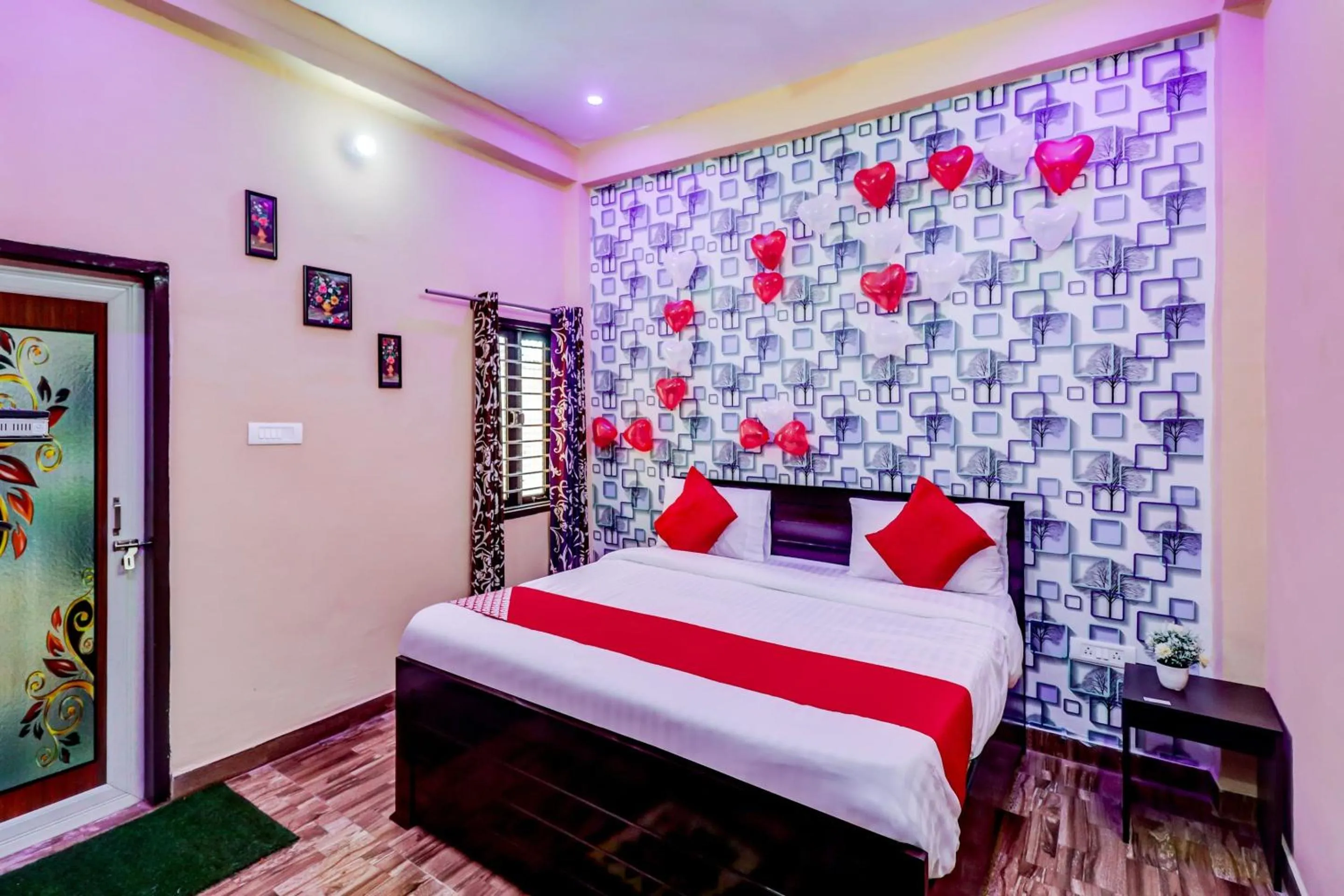 Bedroom, Bed in Hotel O R K RESIDENCY SGPGI