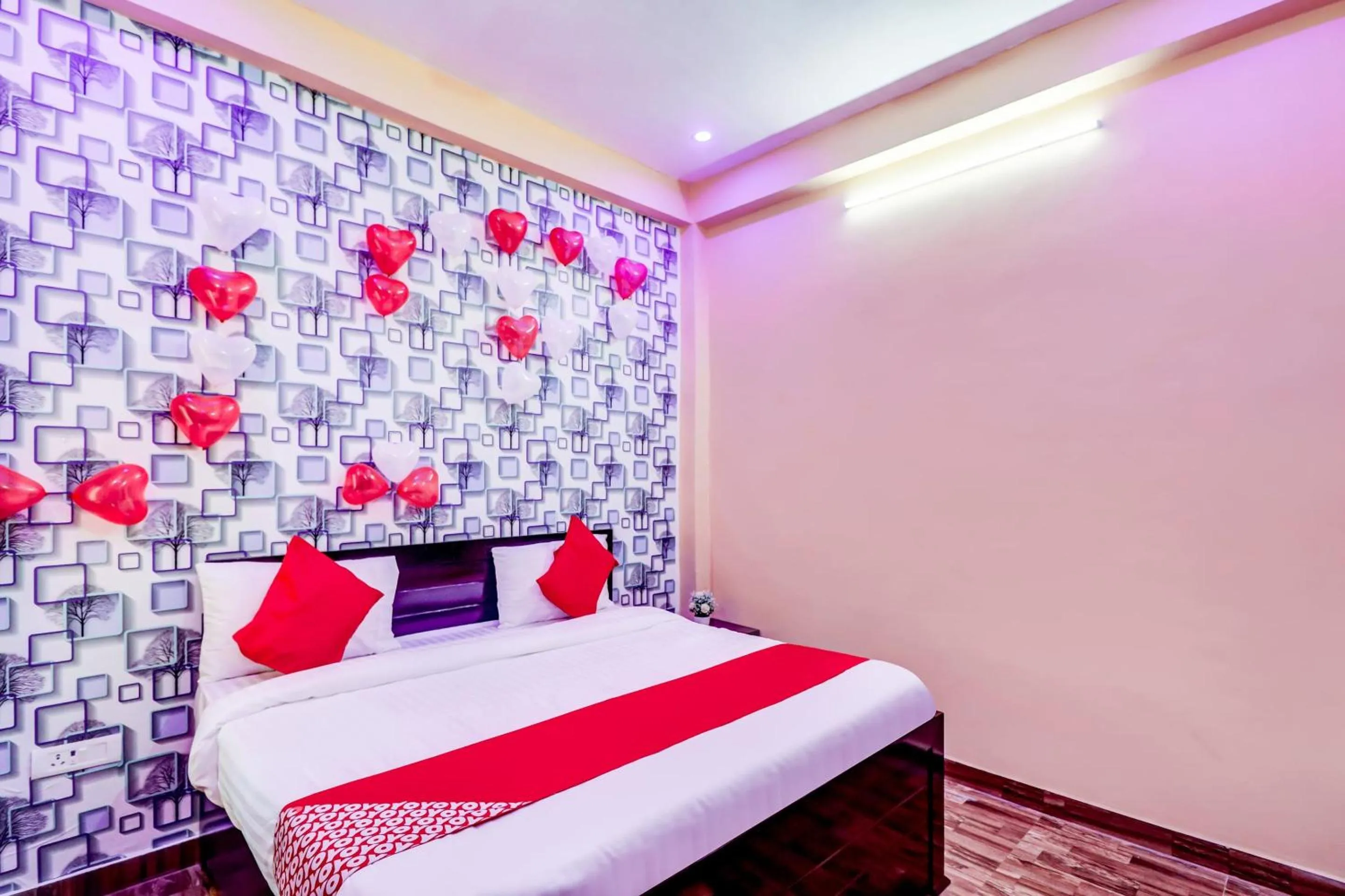 Bedroom, Bed in Hotel O R K RESIDENCY SGPGI