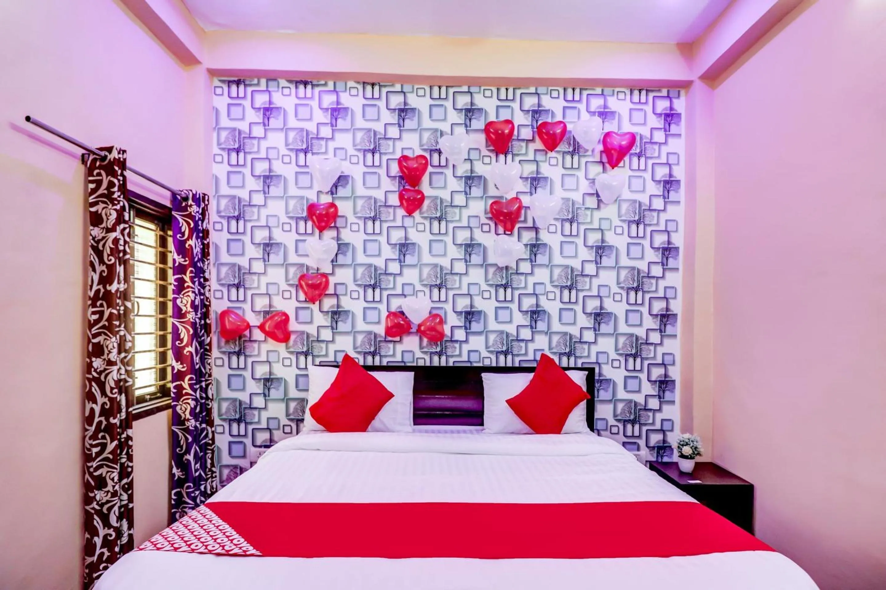 Bedroom, Bed in Hotel O R K RESIDENCY SGPGI