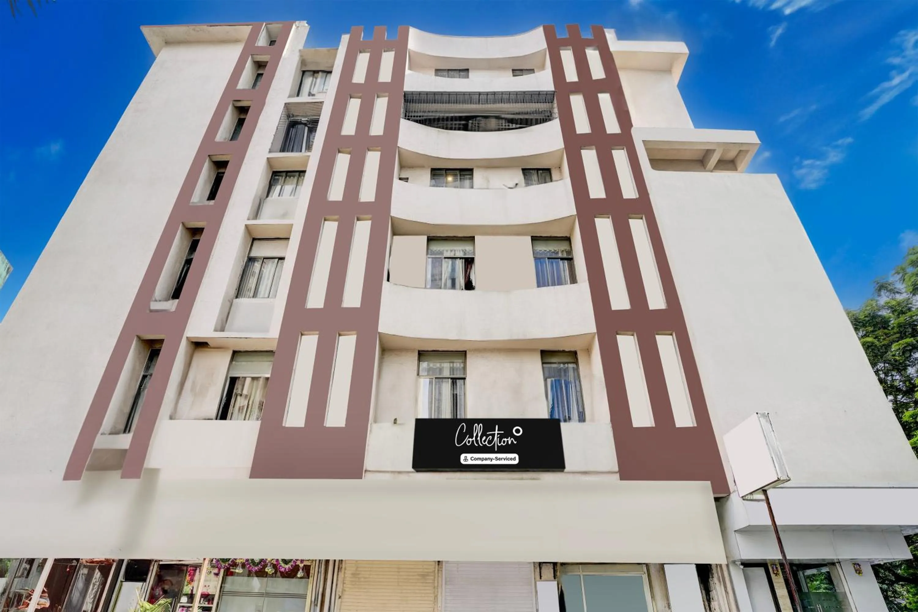 Facade/entrance in Super Collection O Thane Formerly Dove Residency