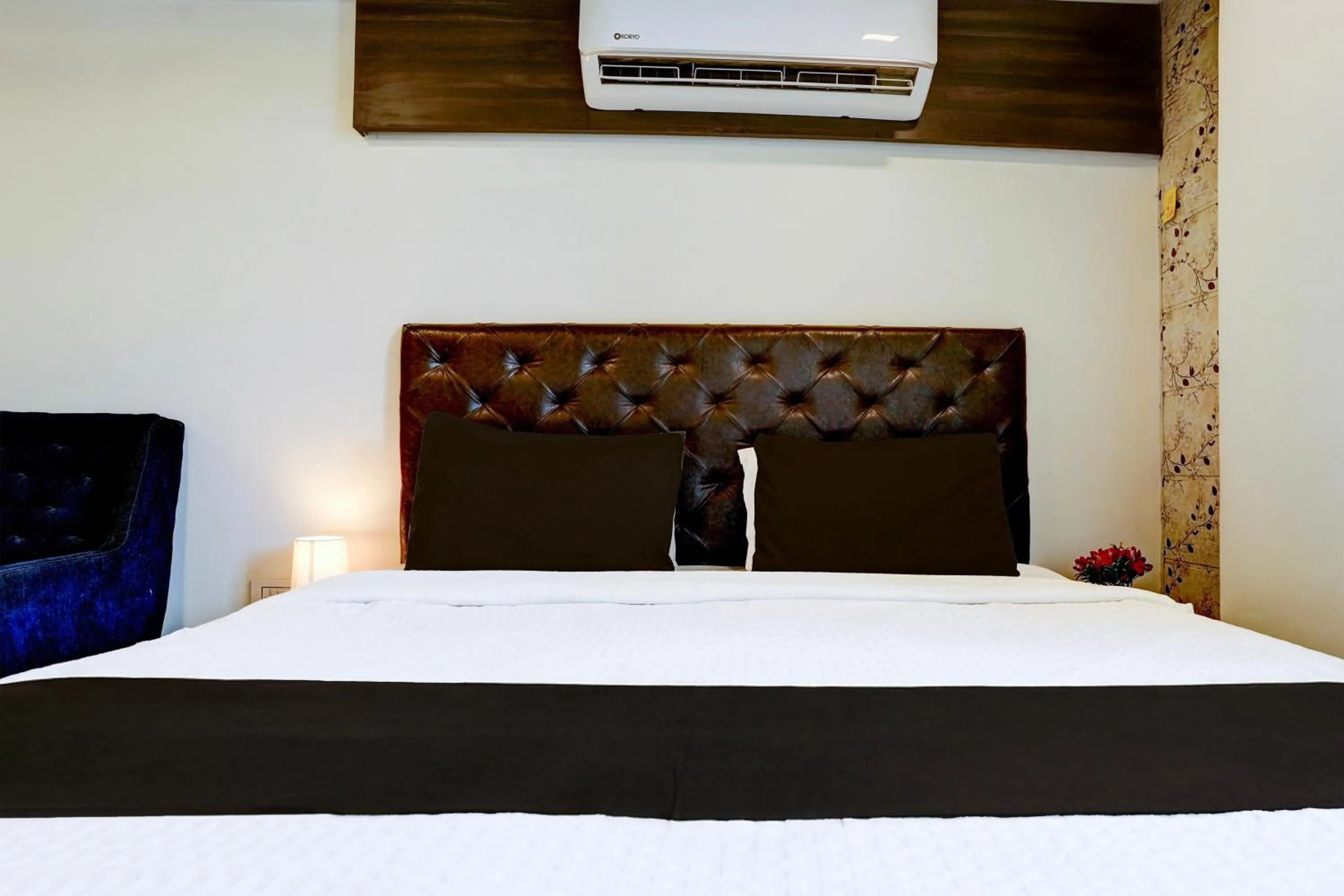 Bedroom, Bed in Super Collection O Thane Formerly Dove Residency