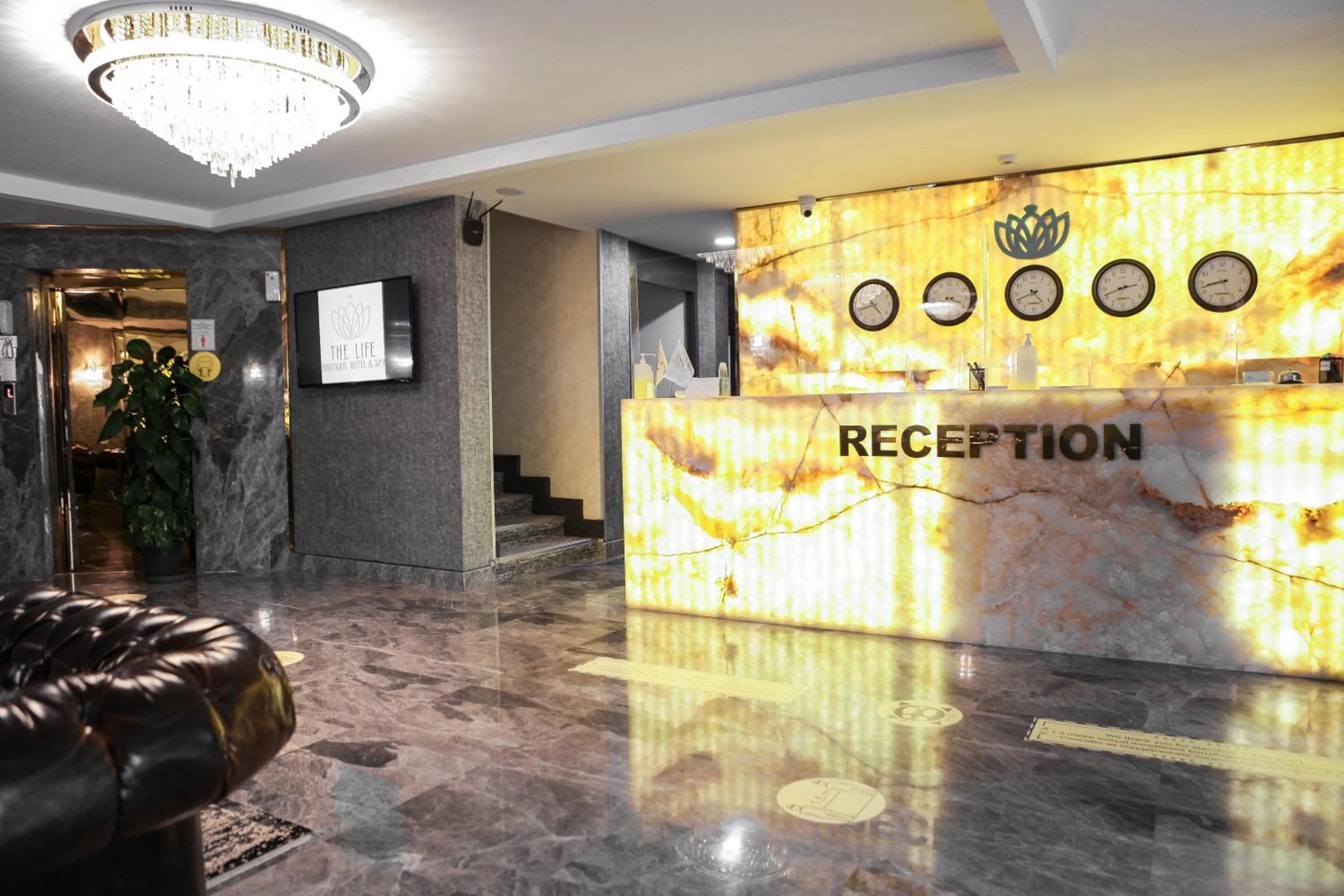 Lobby or reception in The Life Hotel & Spa