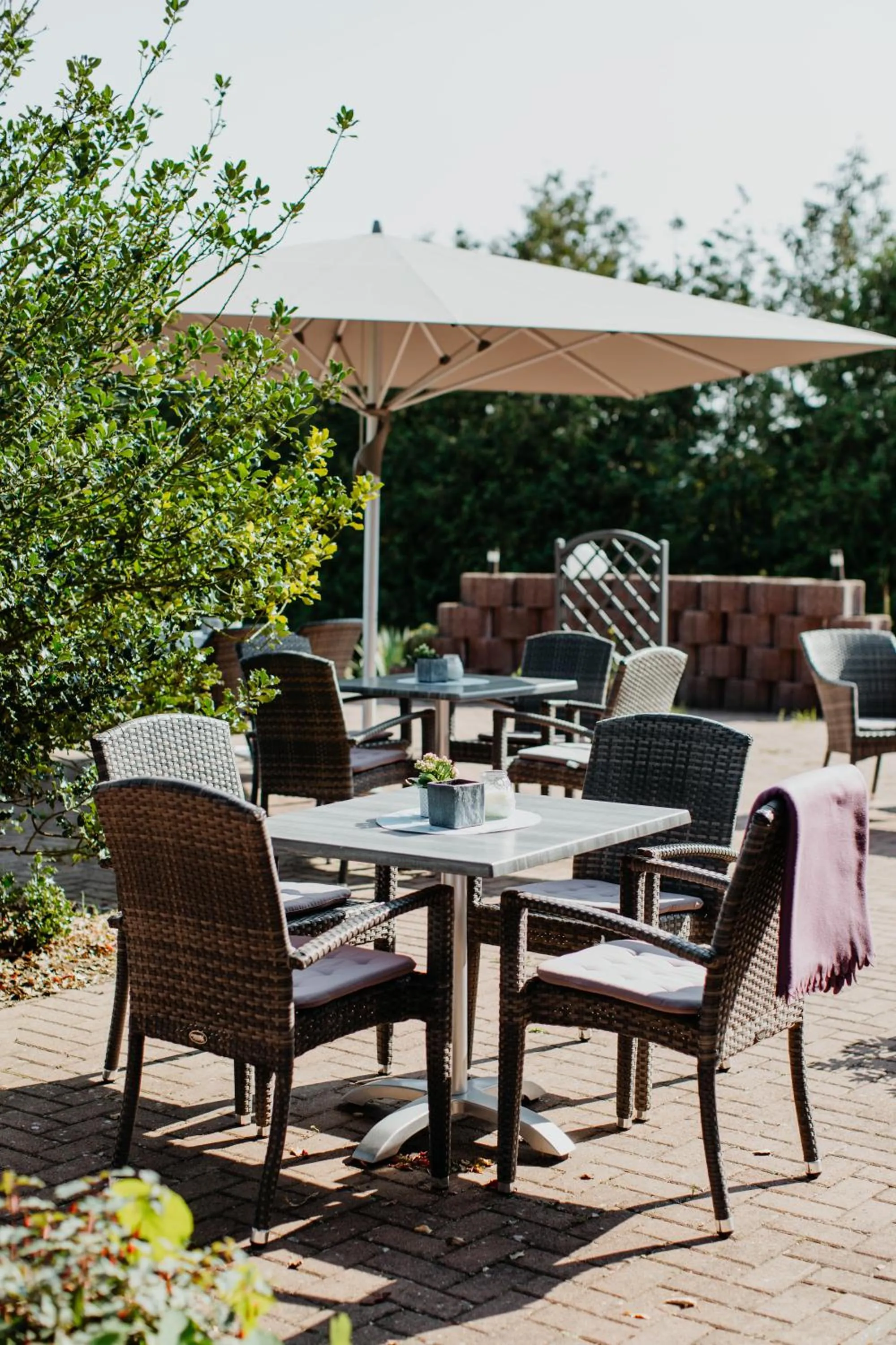 Balcony/Terrace in Landhaus Streeck