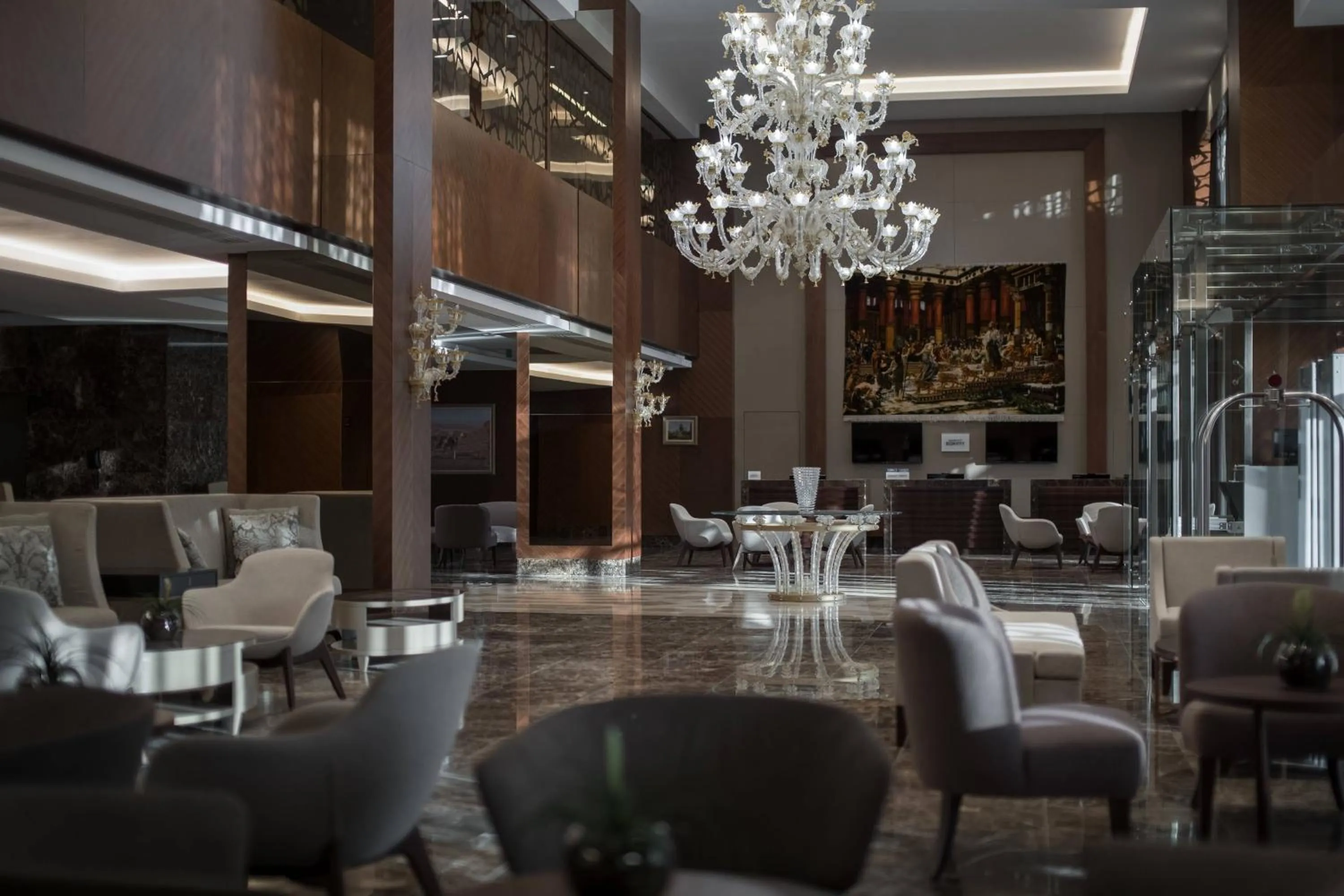 Lobby or reception in Algiers Marriott Hotel Bab Ezzouar