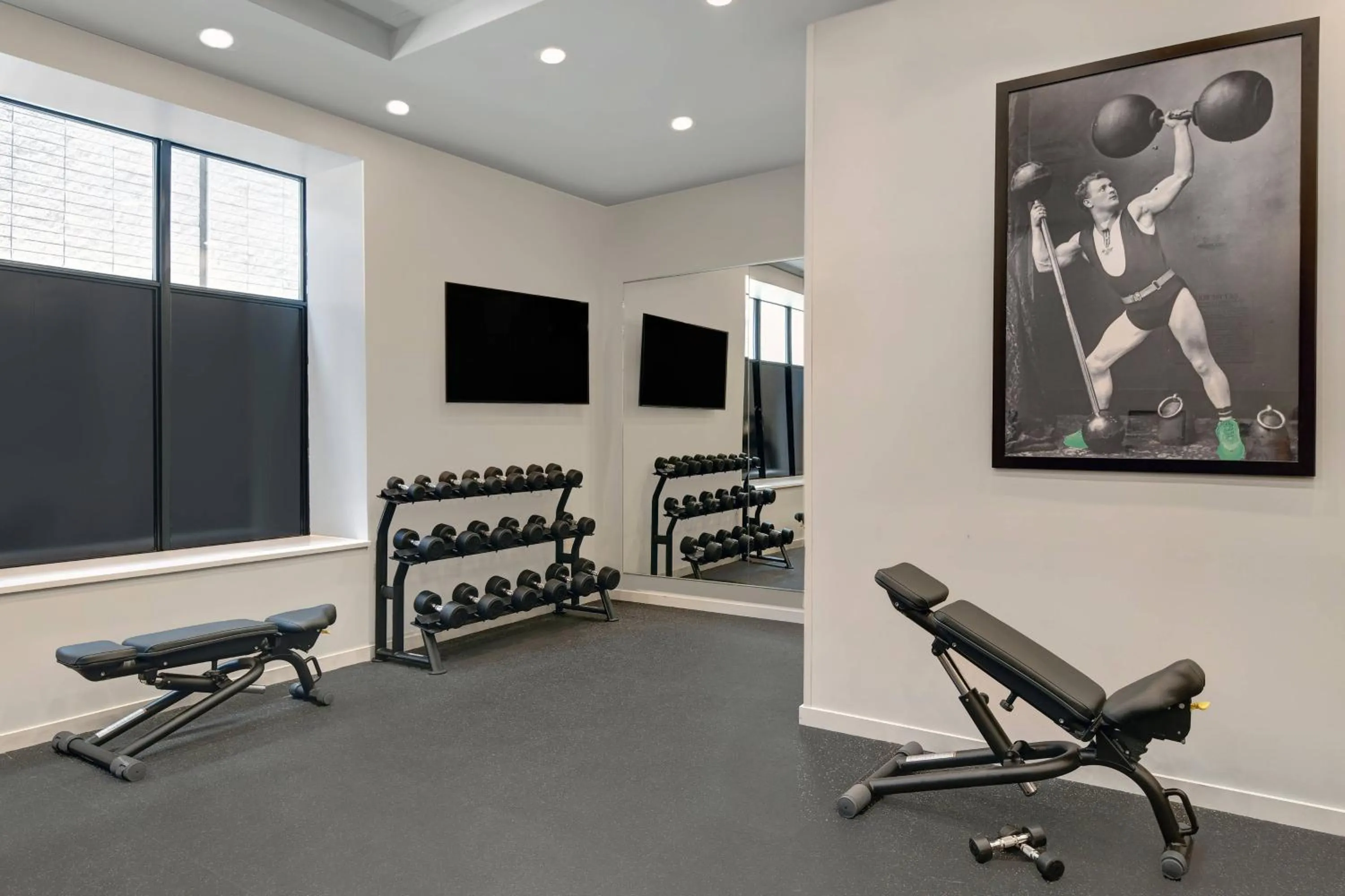 Fitness centre/facilities in TownePlace Suites by Marriott Cincinnati Downtown