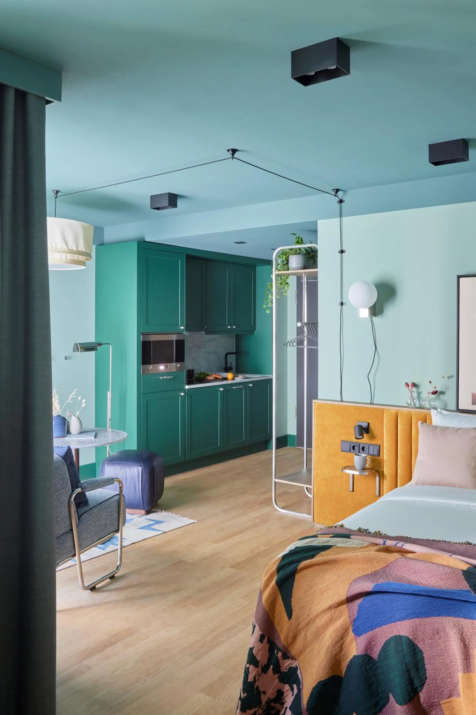 Living room in Schwan Locke