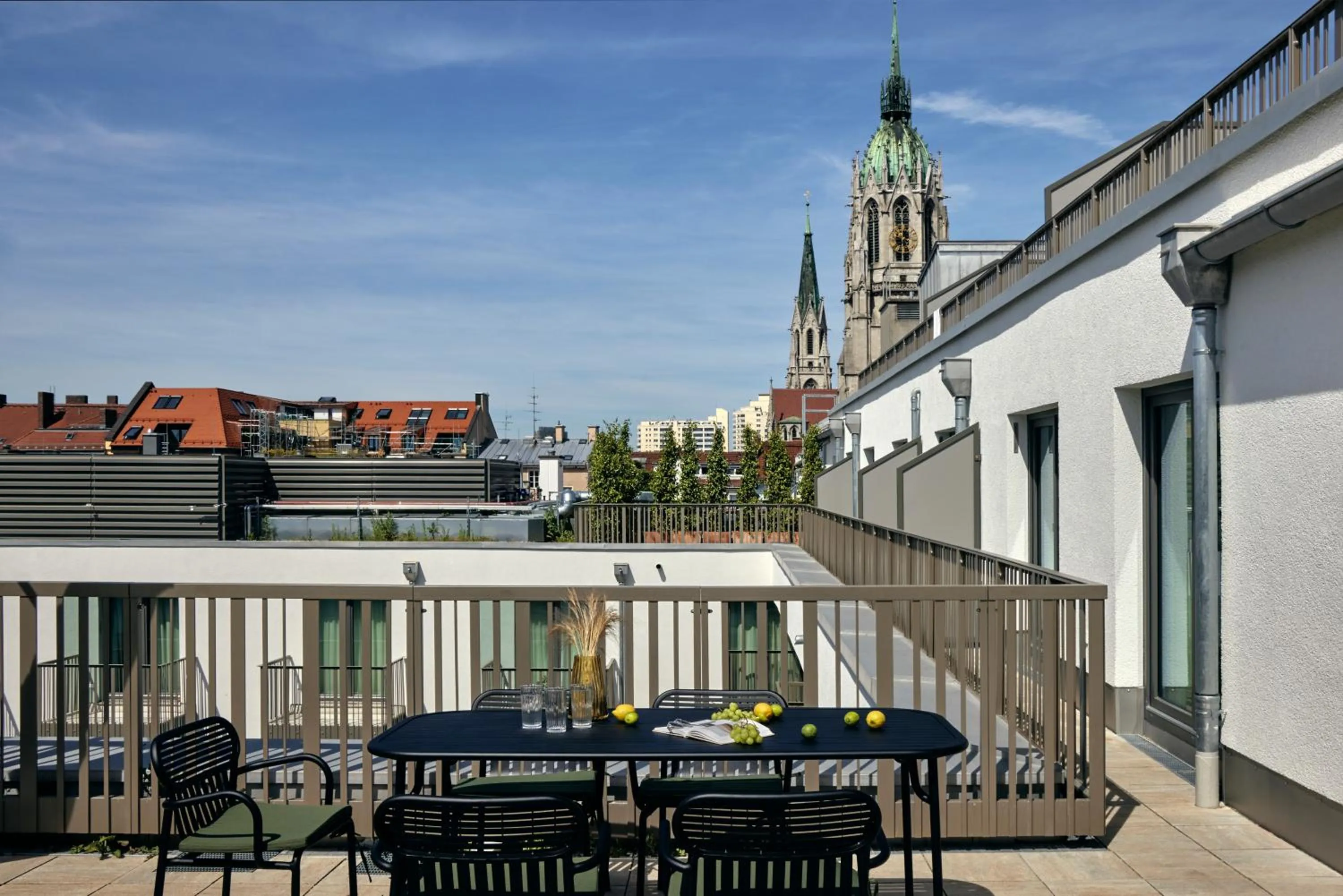 Balcony/Terrace in Schwan Locke