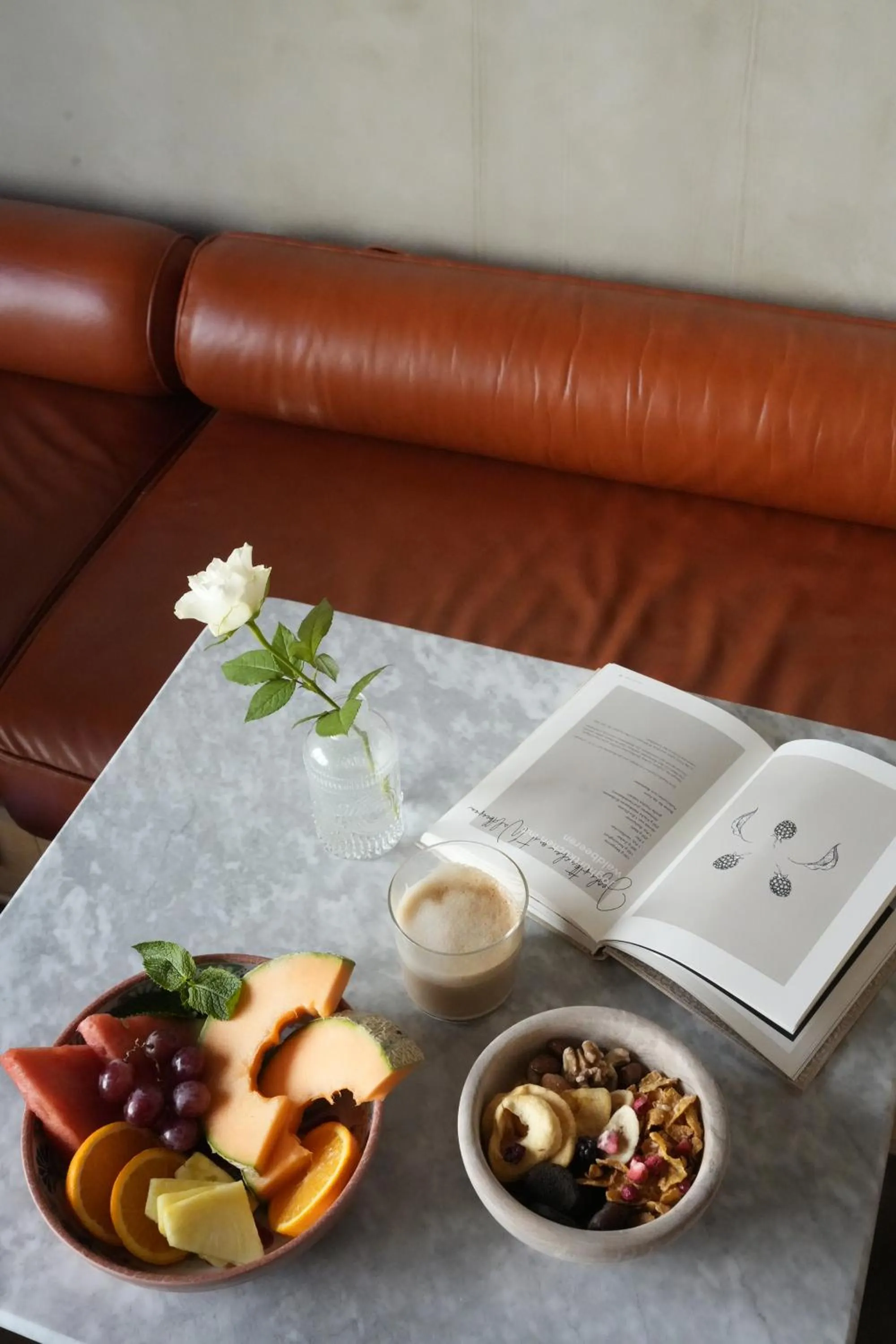 Breakfast in Schwan Locke