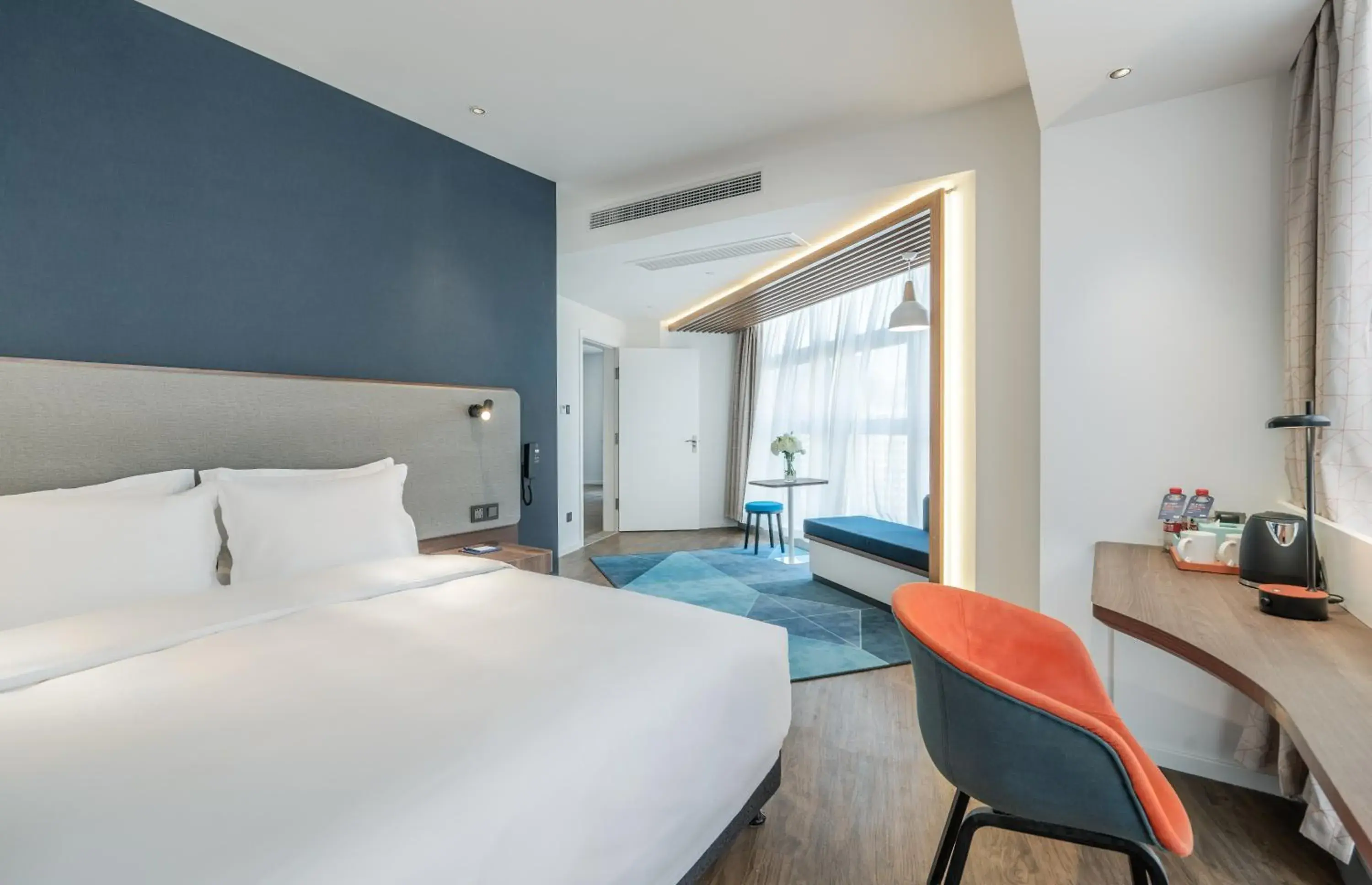 Bedroom, Bed in Holiday Inn Express Changsha Shifu by IHG Bedroom, Bed in Holiday Inn Express Changsha Shifu by IHG