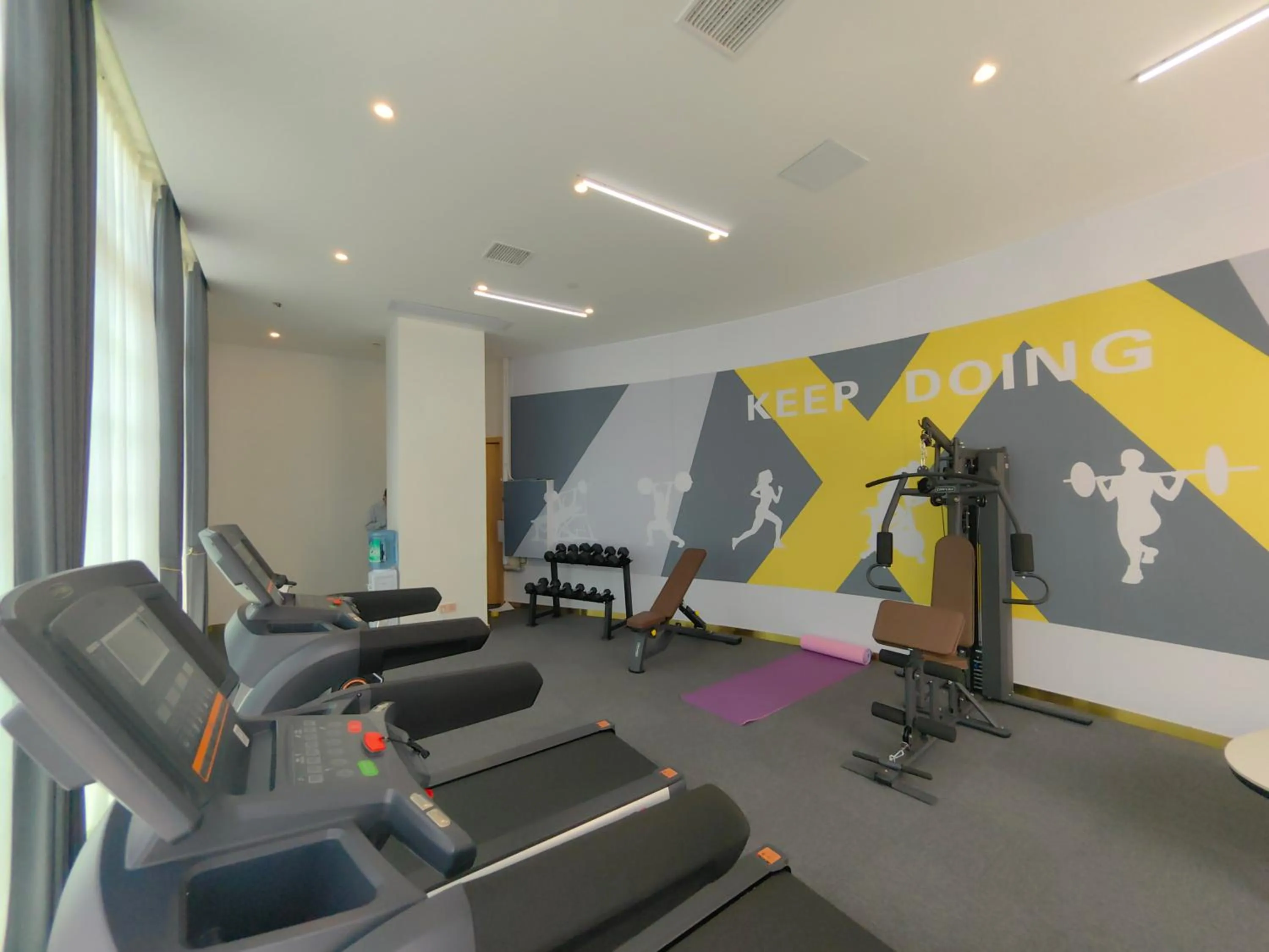 Fitness centre/facilities in Holiday Inn Express Changsha Shifu by IHG