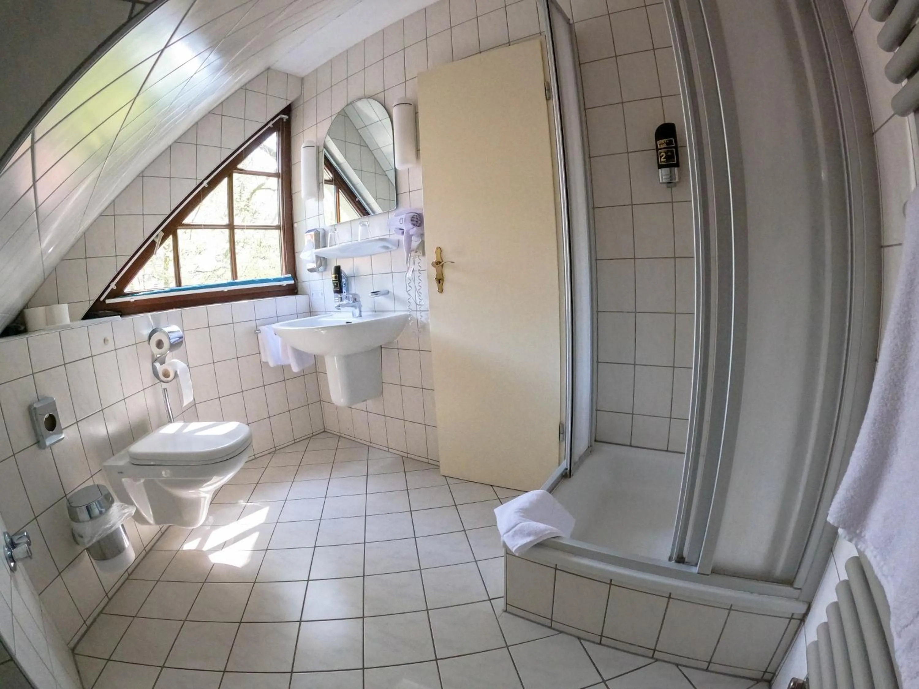 Bathroom in Hotel Diana