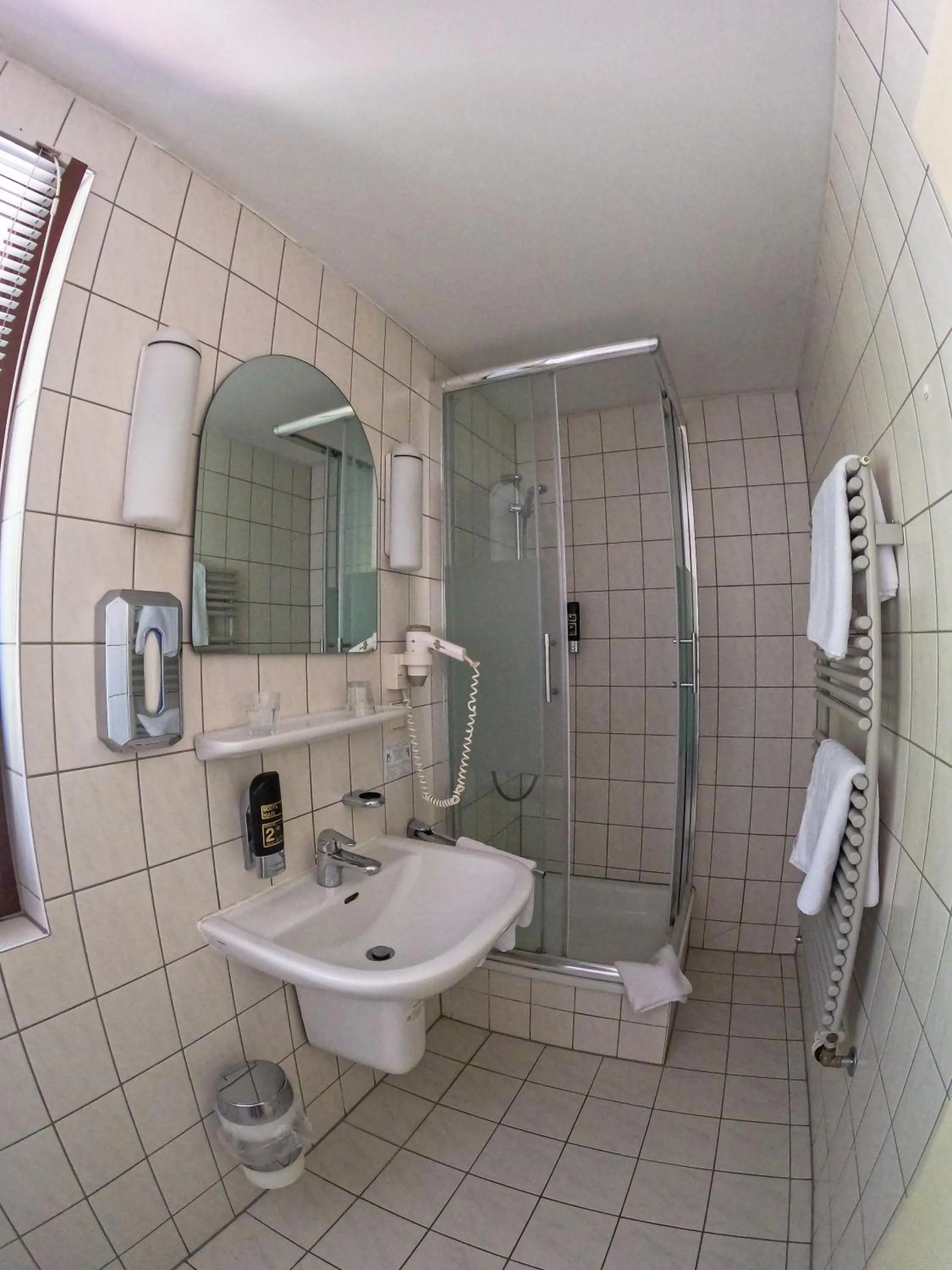 Bathroom in Hotel Diana