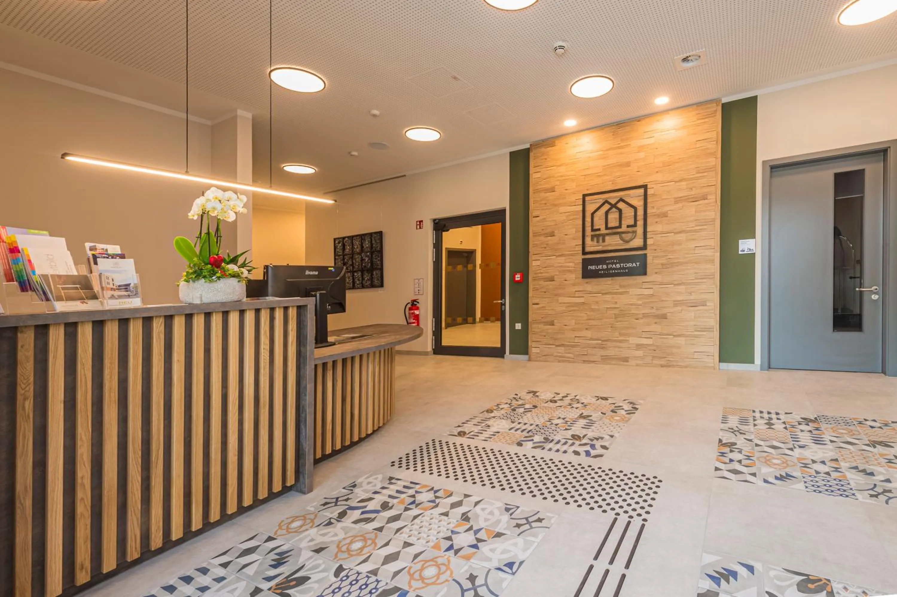 Lobby or reception in Hotel Neues Pastorat