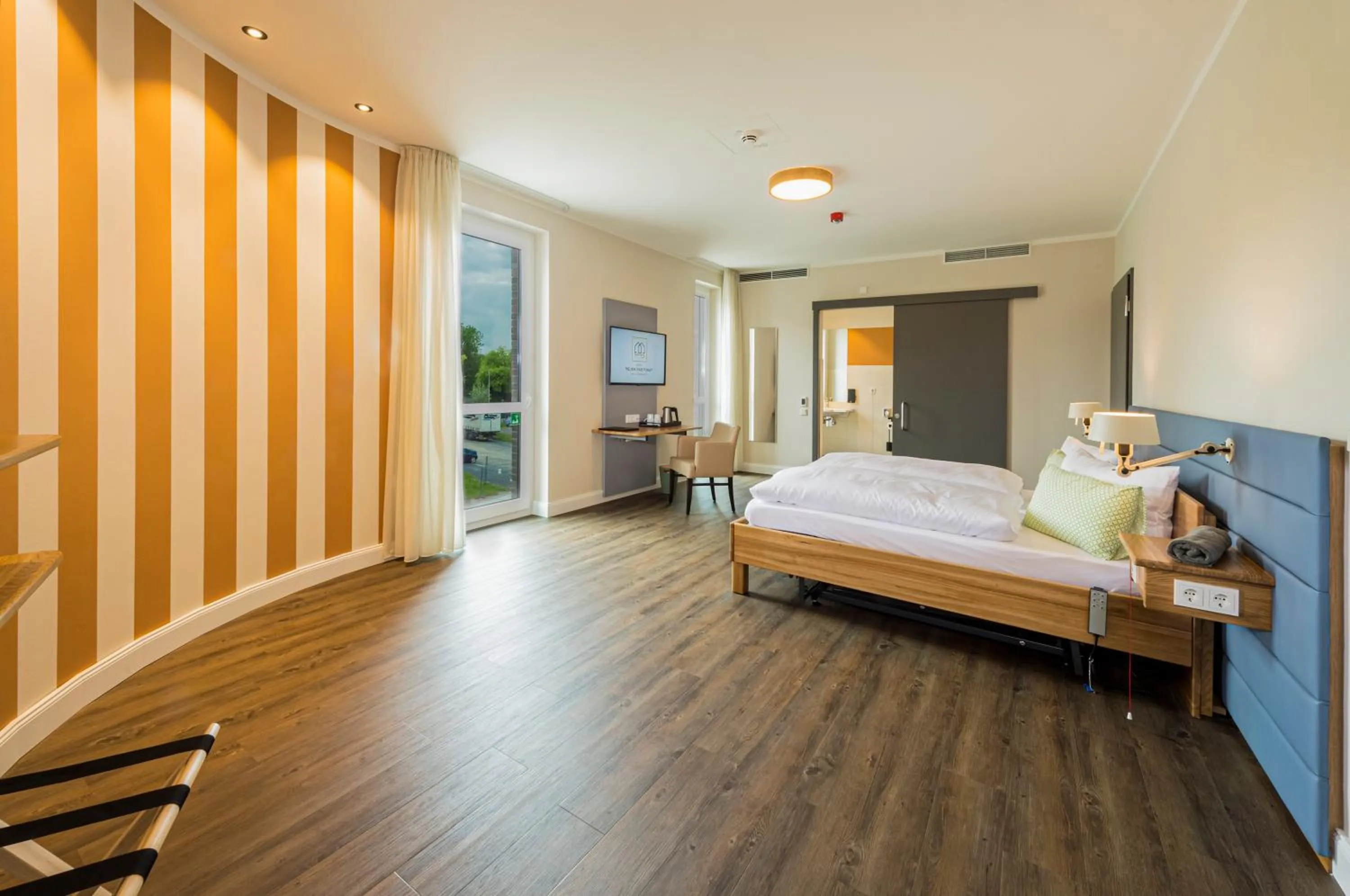 Photo of the whole room, Bed in Hotel Neues Pastorat