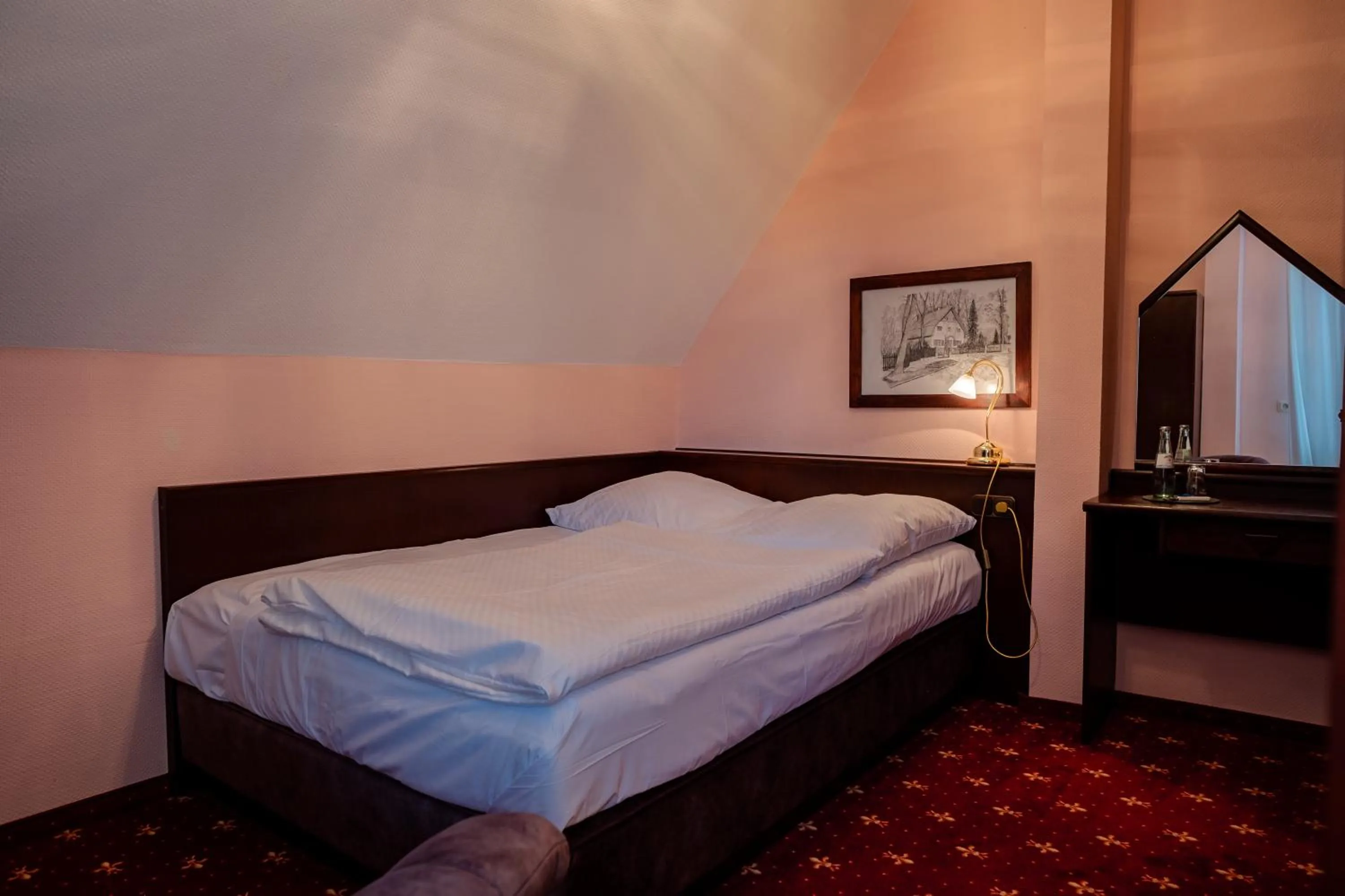 Bed in Hotel & Restaurant Bergschlösschen