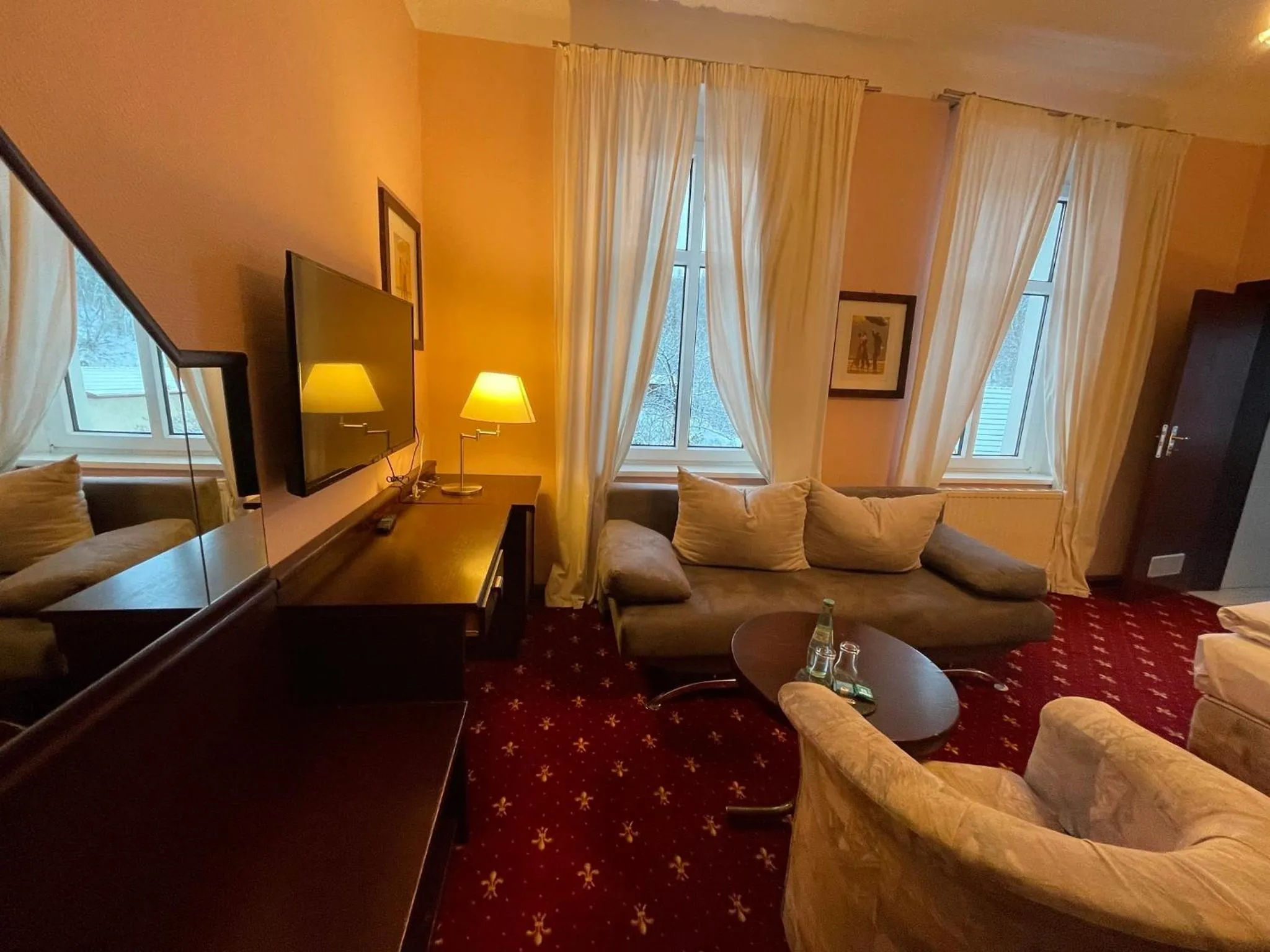 Seating area in Hotel & Restaurant Bergschlösschen