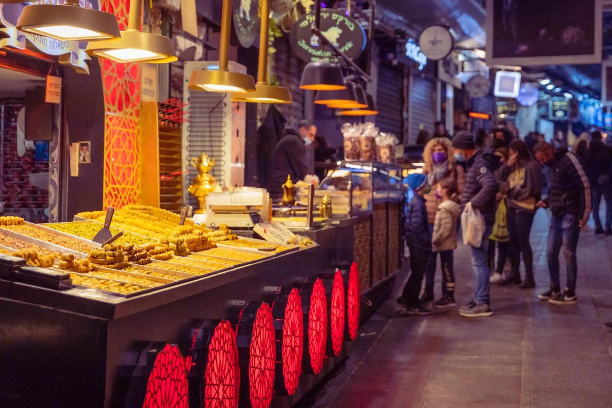 Shopping Area in Brown Machne Yehuda