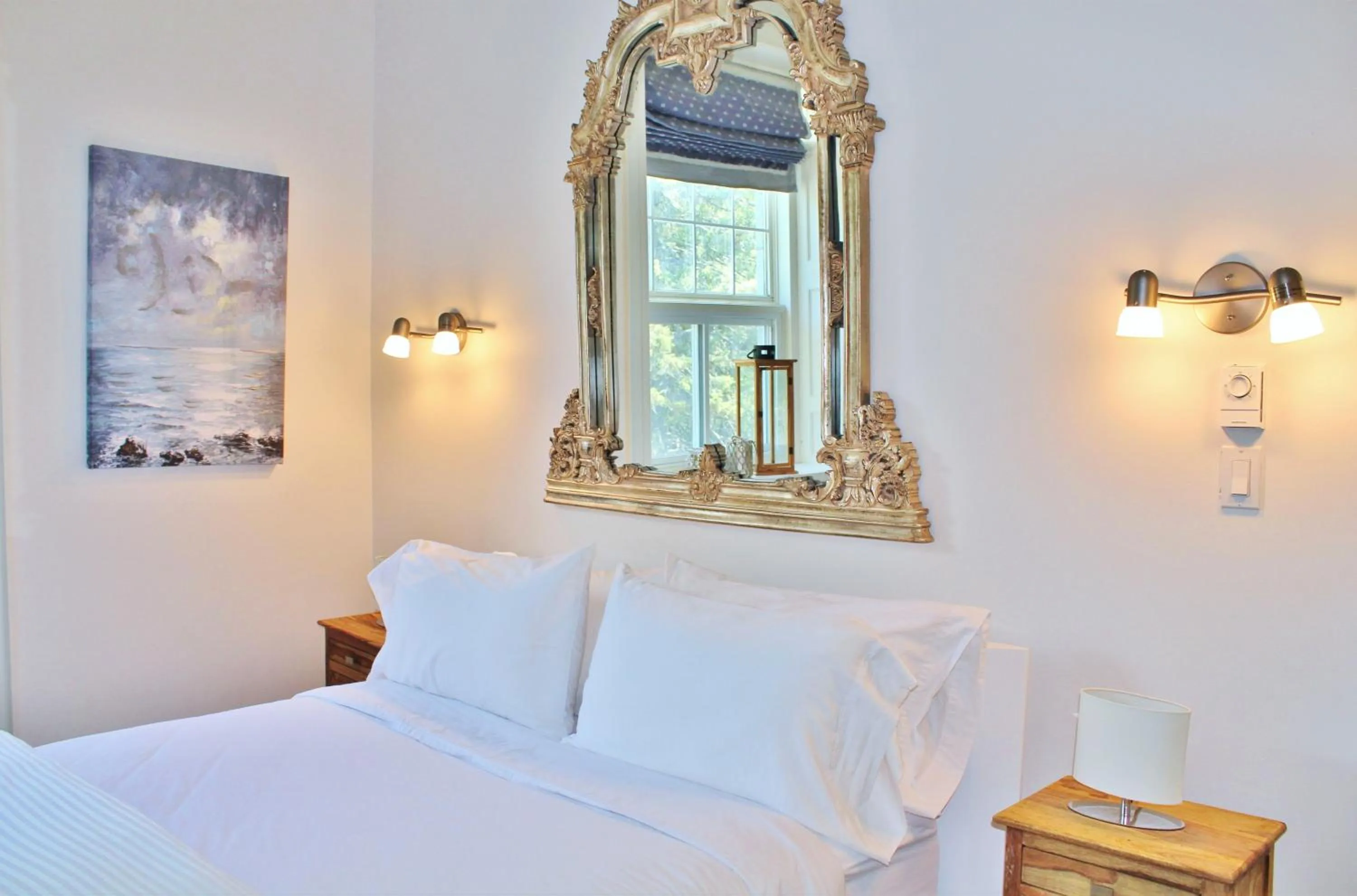 Bedroom, Bed in All Suites Whitney Manor