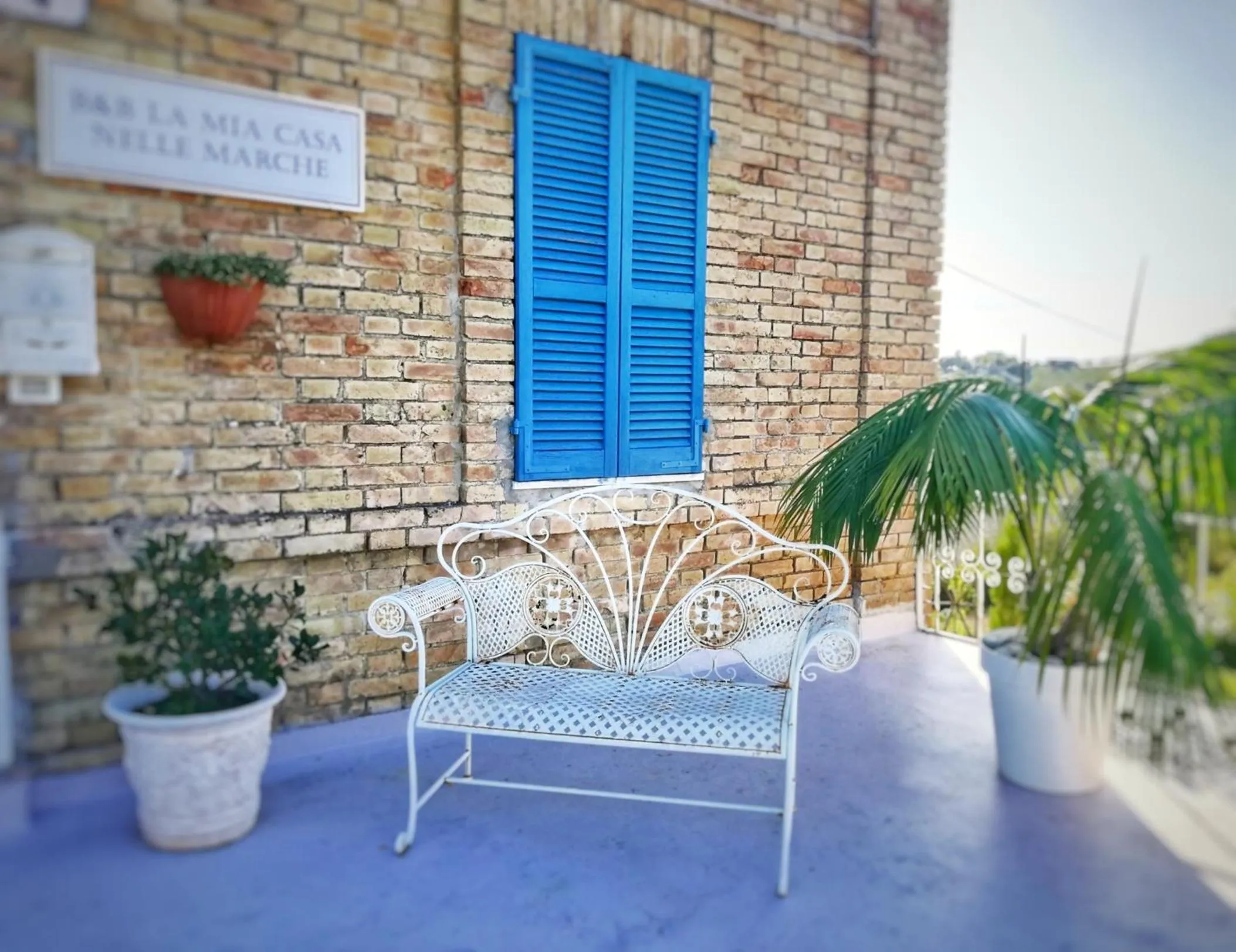 Balcony/Terrace in La mia Casa nelle Marche