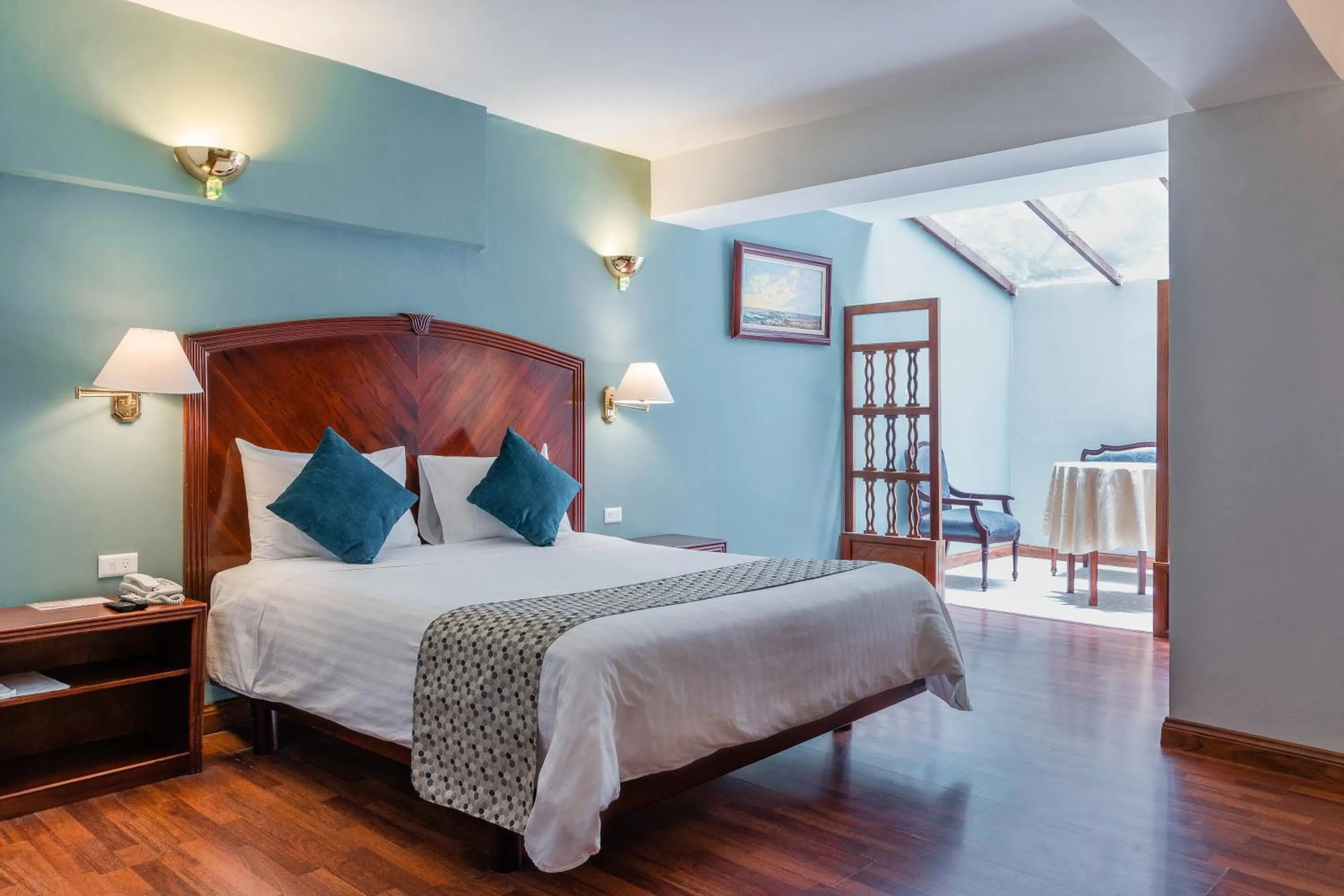 Property building, Bed in Hotel Libertador
