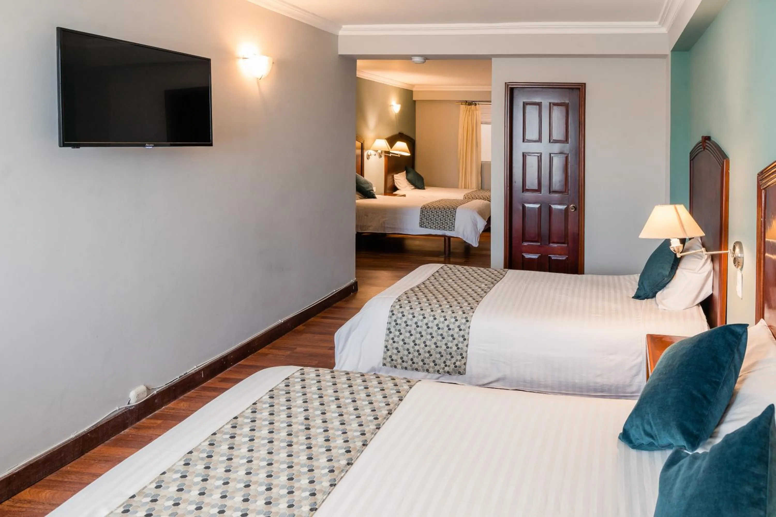 Bed in Hotel Libertador