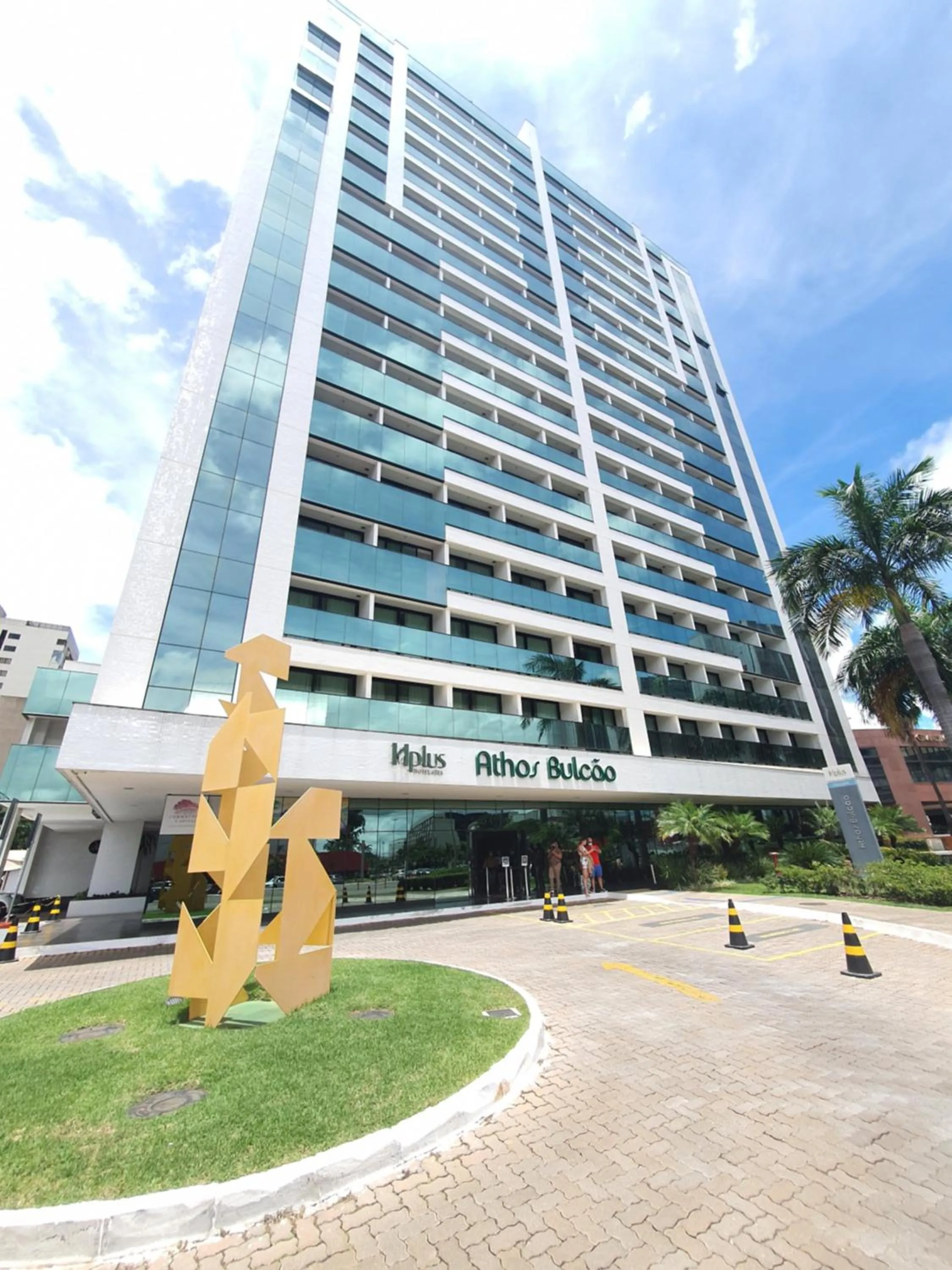 Property building in Flat no Athos Bulcão Executive By Rei dos Flats