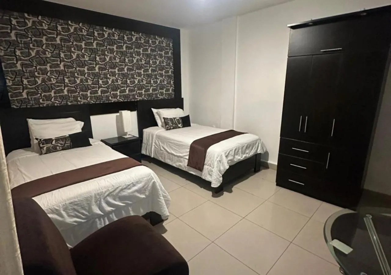 Bed in Monterrico Hotel Perú