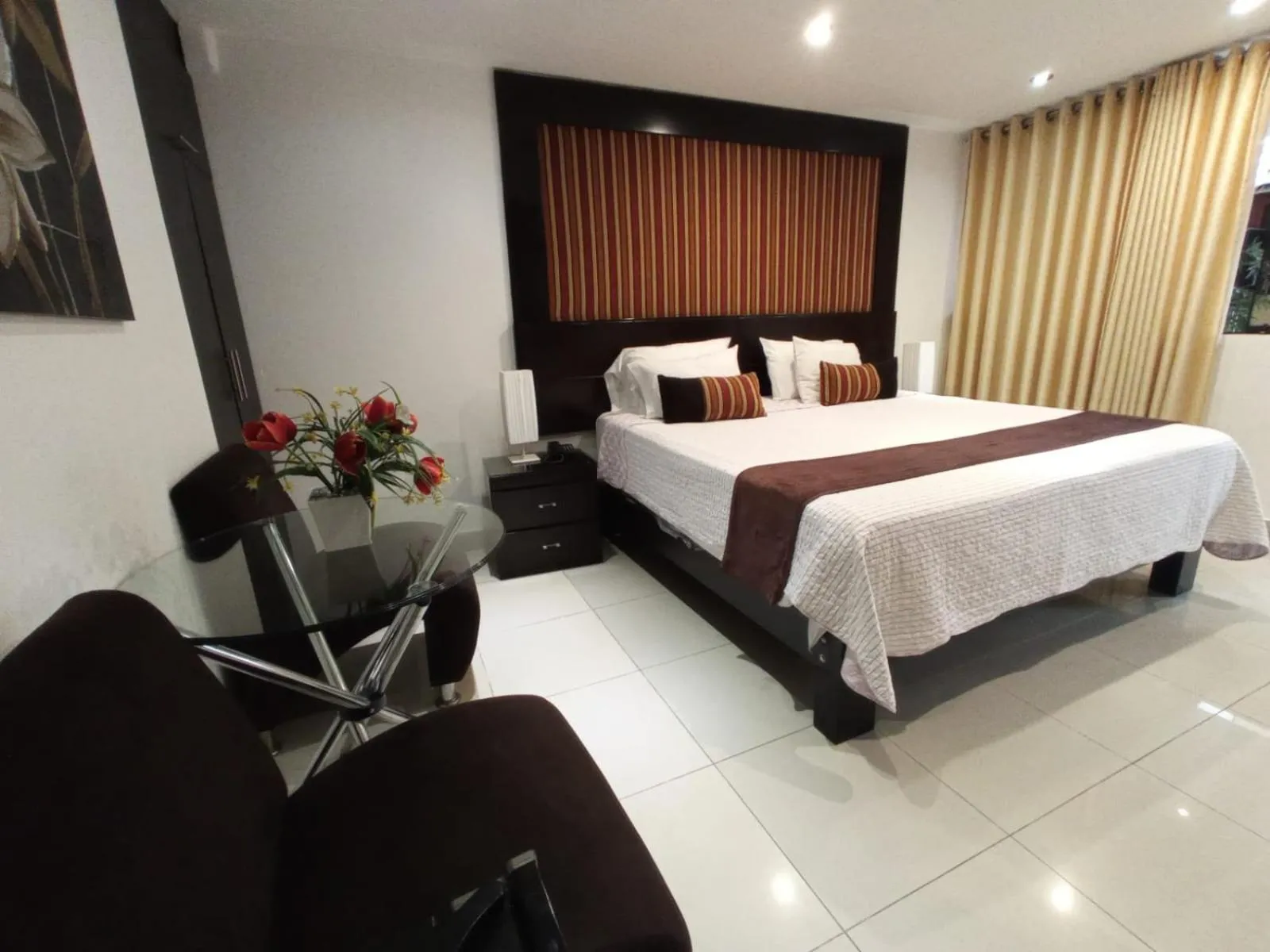 Bed in Monterrico Hotel Perú