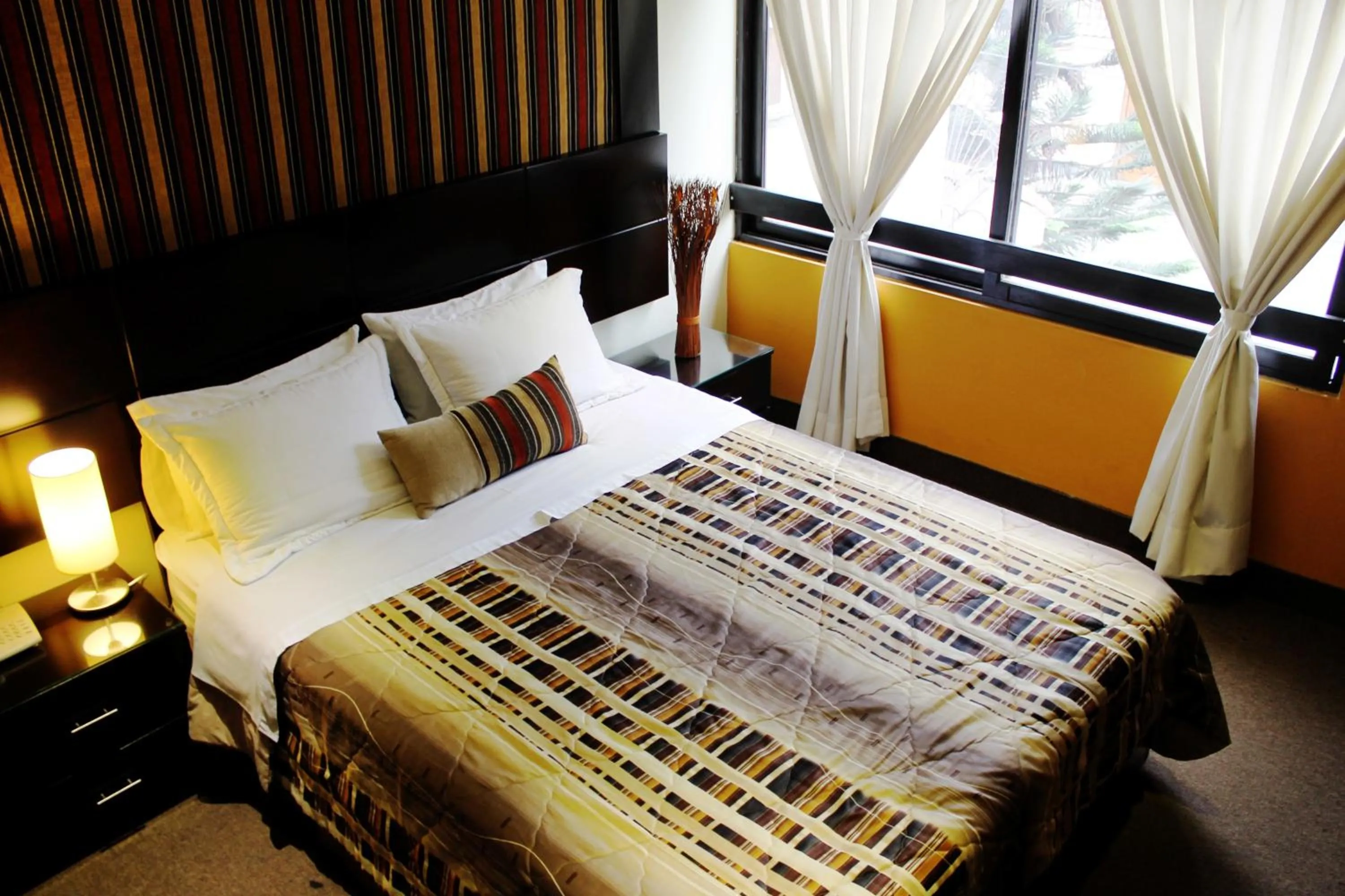 Bed in Monterrico Hotel Perú
