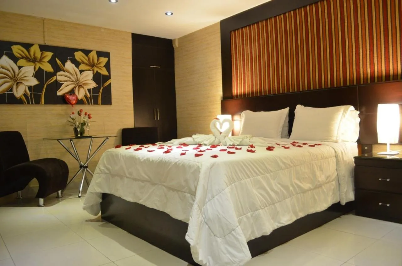 Bed in Monterrico Hotel Perú