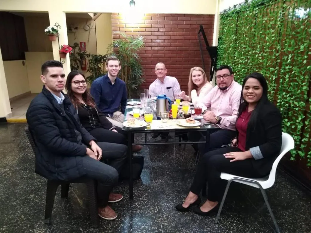 People in Monterrico Hotel Perú