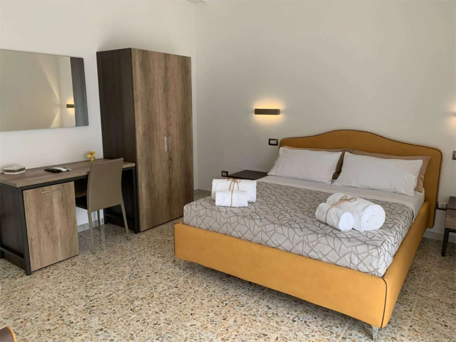 Bed in B&B Villa dei Desideri