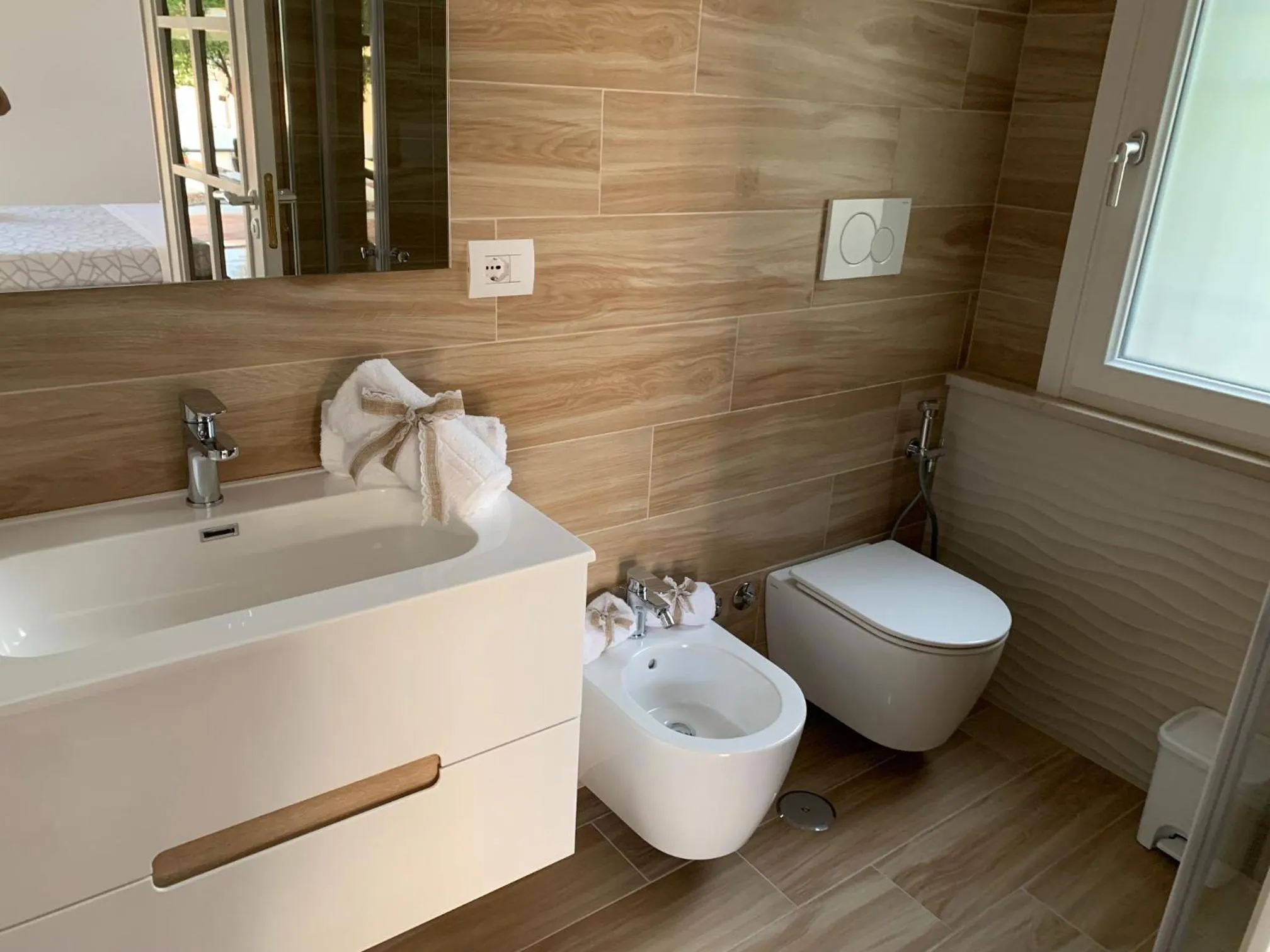 Bathroom in B&B Villa dei Desideri