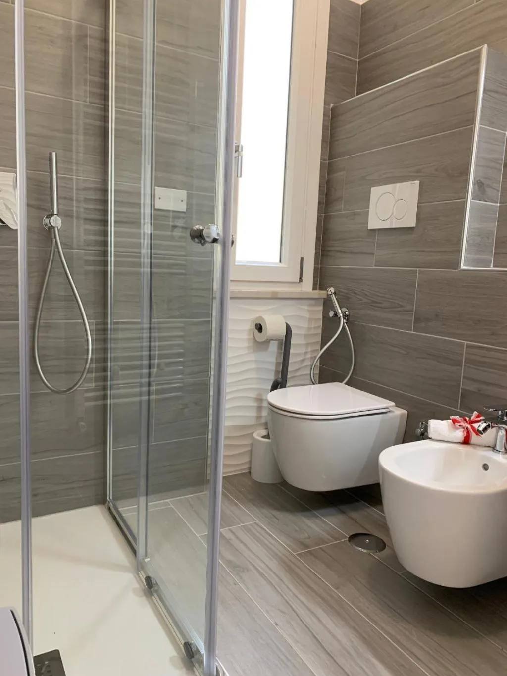 Shower in B&B Villa dei Desideri