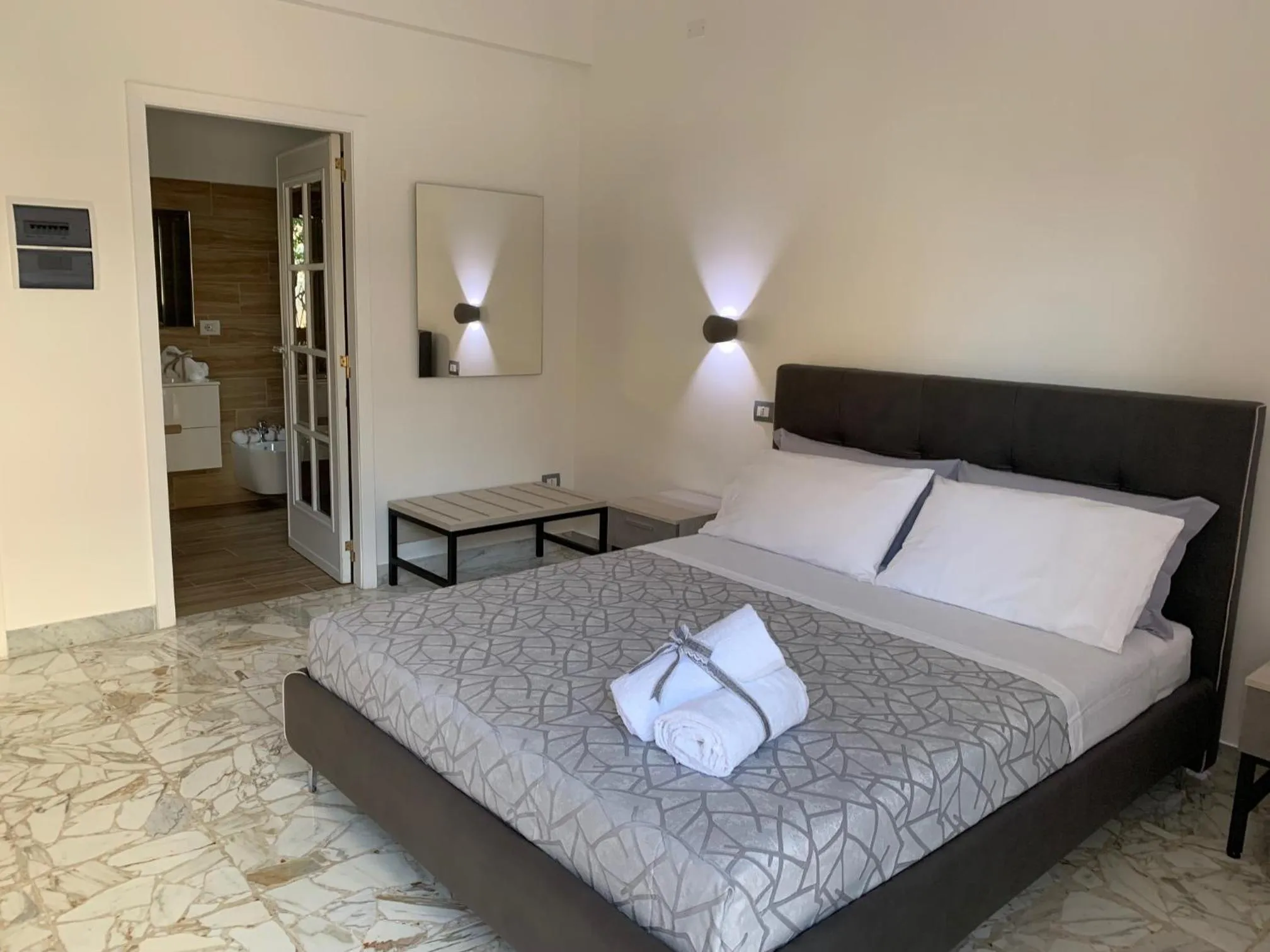 Bed in B&B Villa dei Desideri