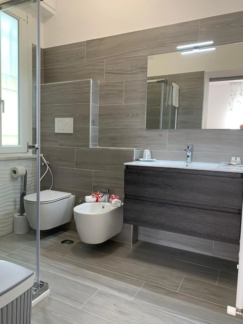 Toilet in B&B Villa dei Desideri