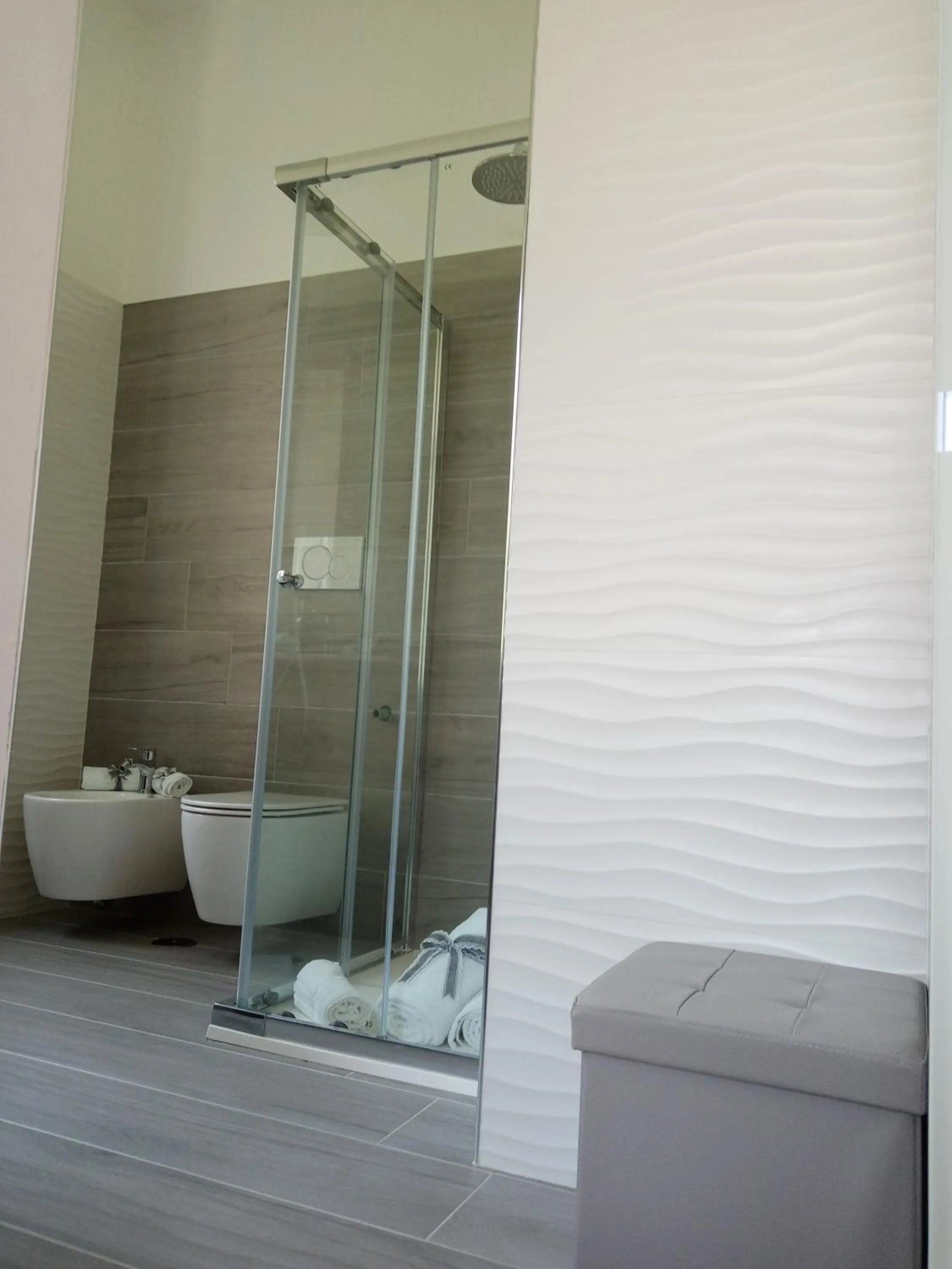 Shower in B&B Villa dei Desideri