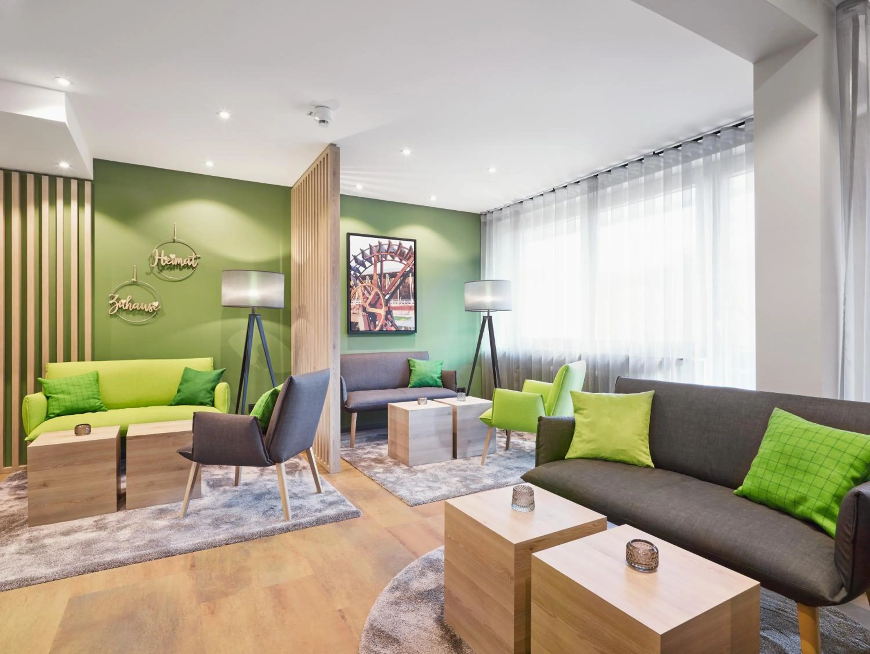 Communal lounge/ TV room in Hotel Bad Dürkheim