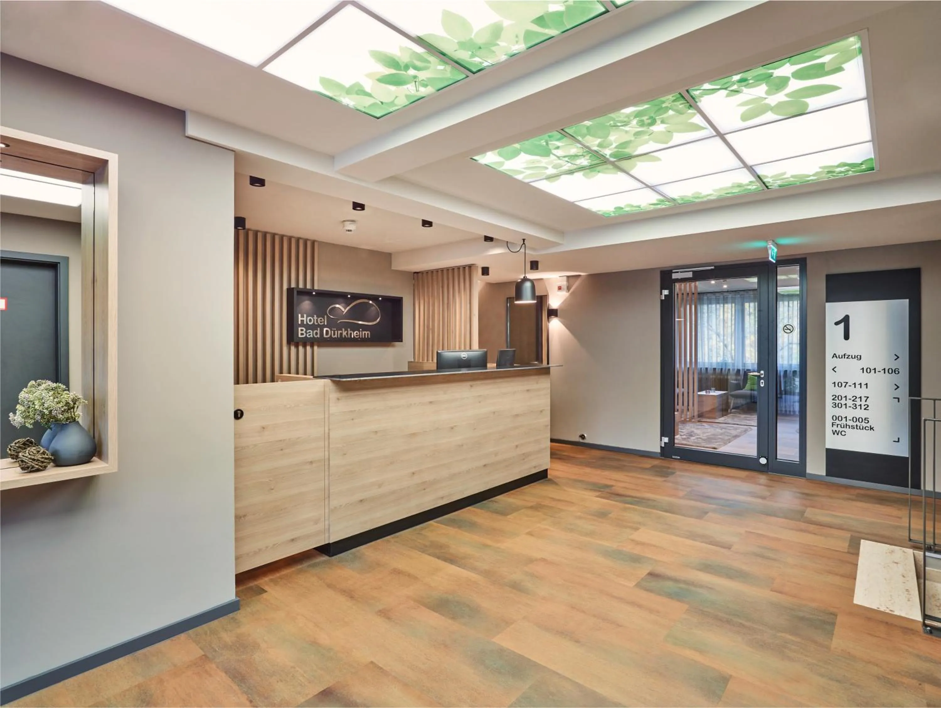 Lobby or reception in Hotel Bad Dürkheim