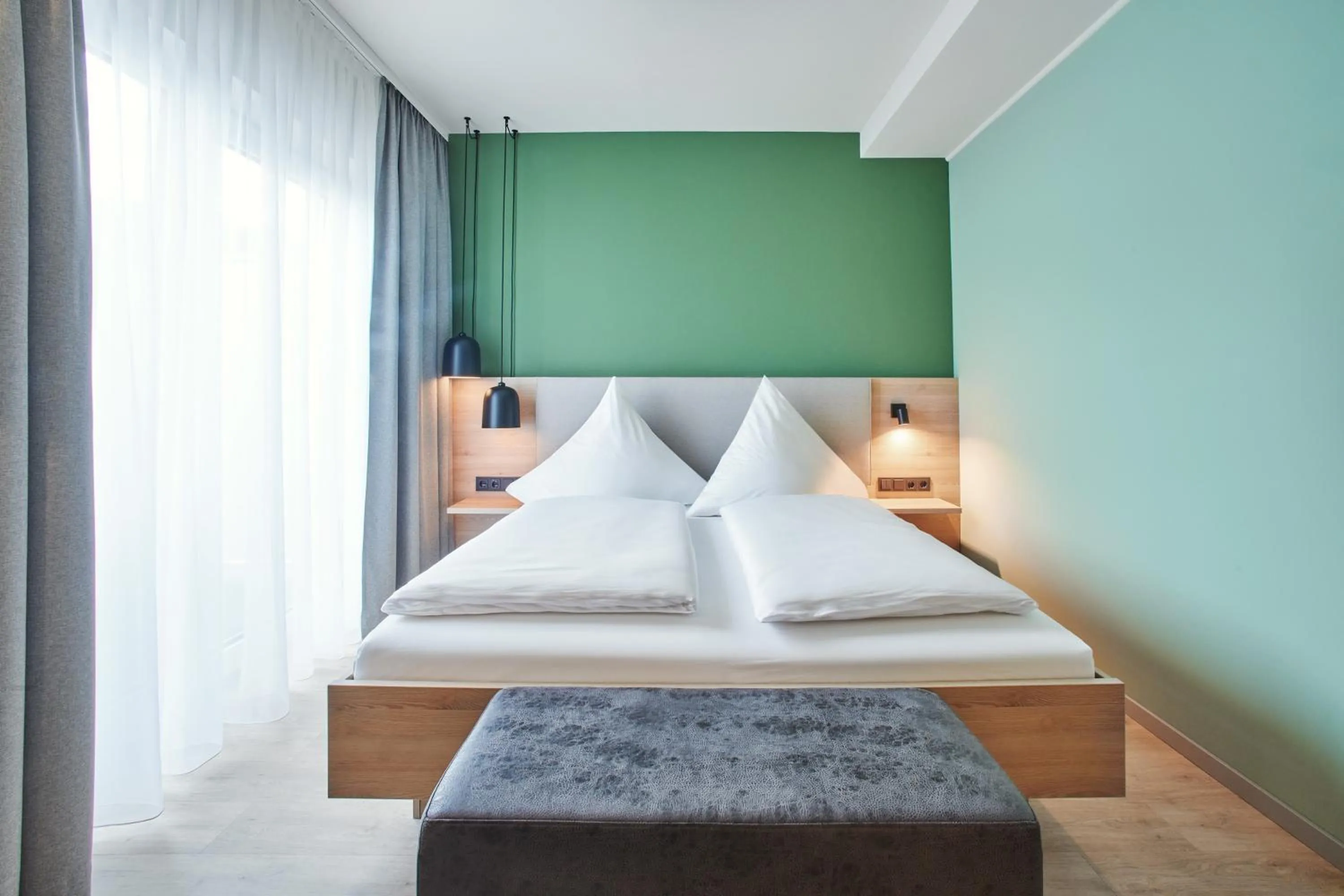 Photo of the whole room, Bed in Hotel Bad Dürkheim