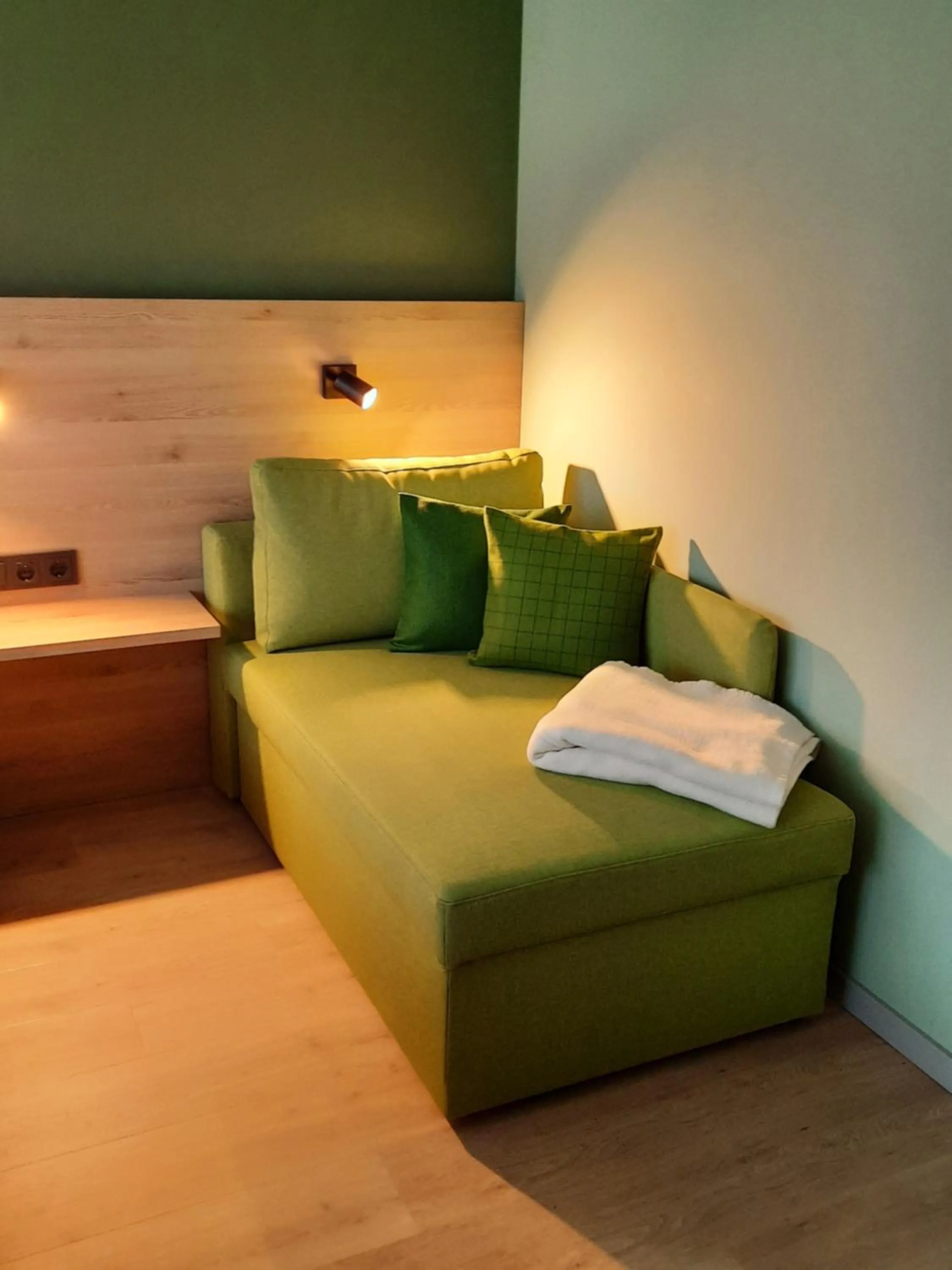 Photo of the whole room, Bed in Hotel Bad Dürkheim