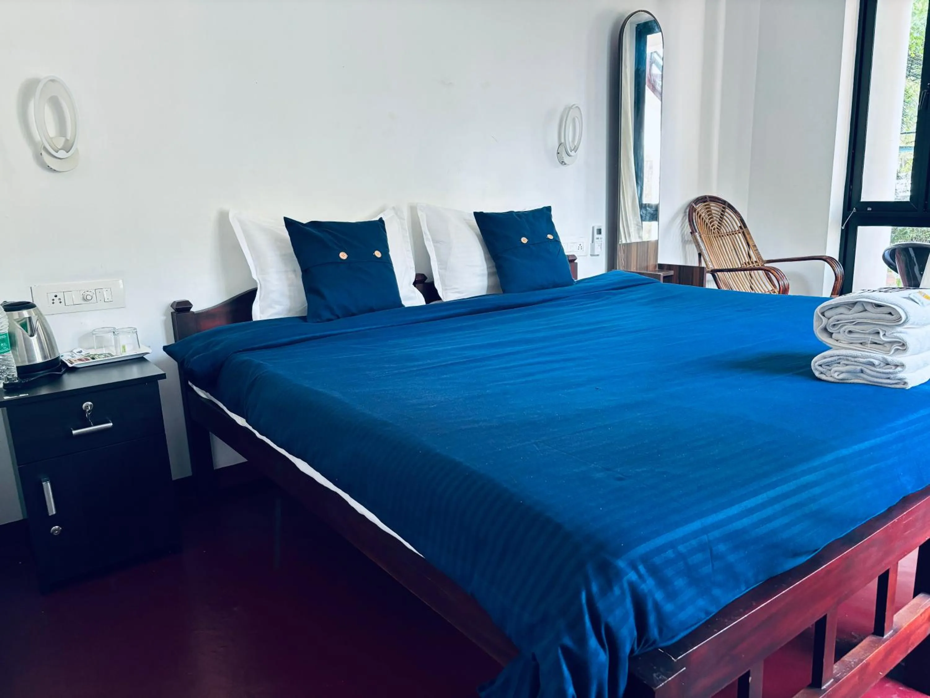 Bed in Marari Charlys Homestay