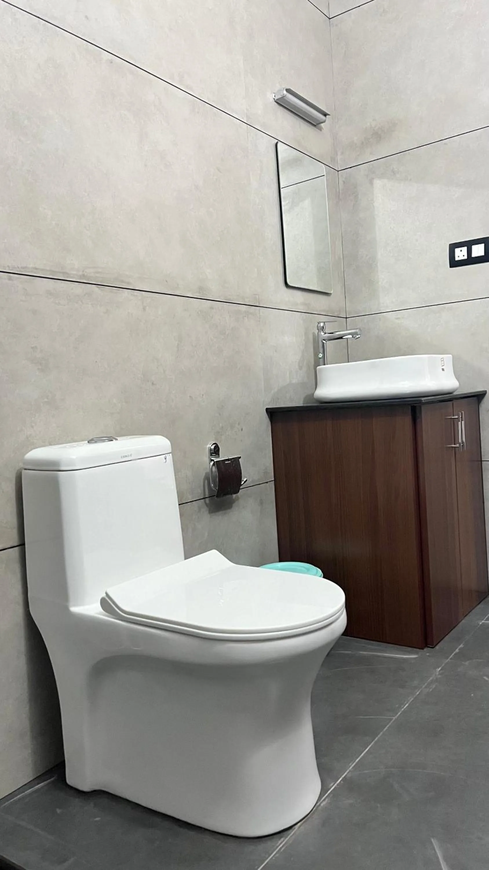 Toilet in Marari Charlys Homestay