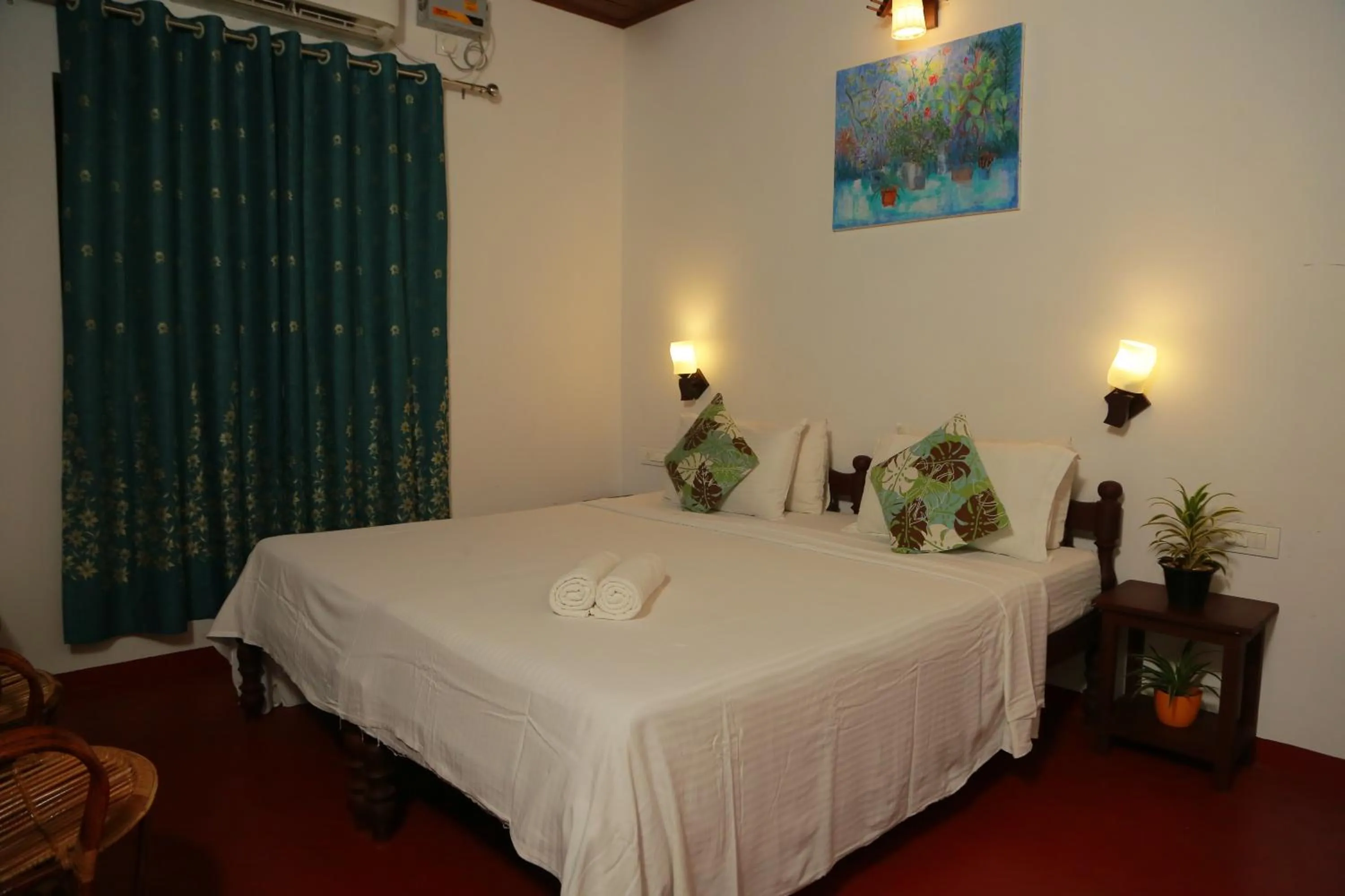 Bed in Marari Charlys Homestay