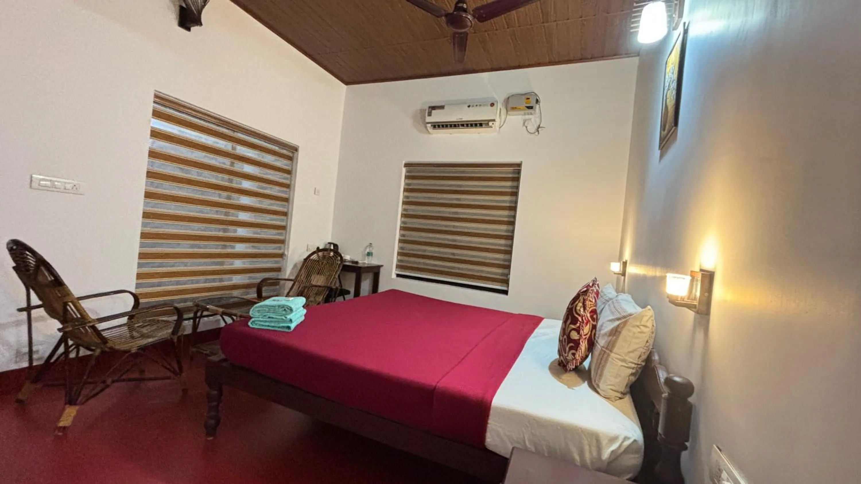 Bed in Marari Charlys Homestay