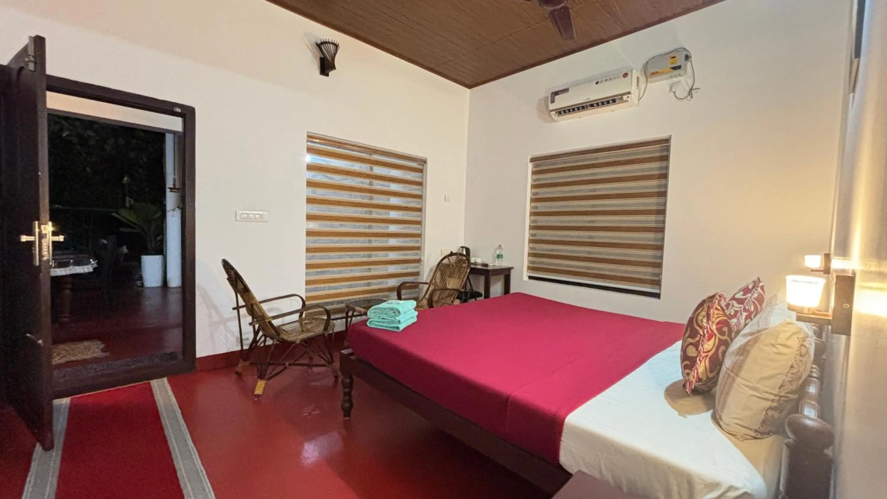 Bed in Marari Charlys Homestay