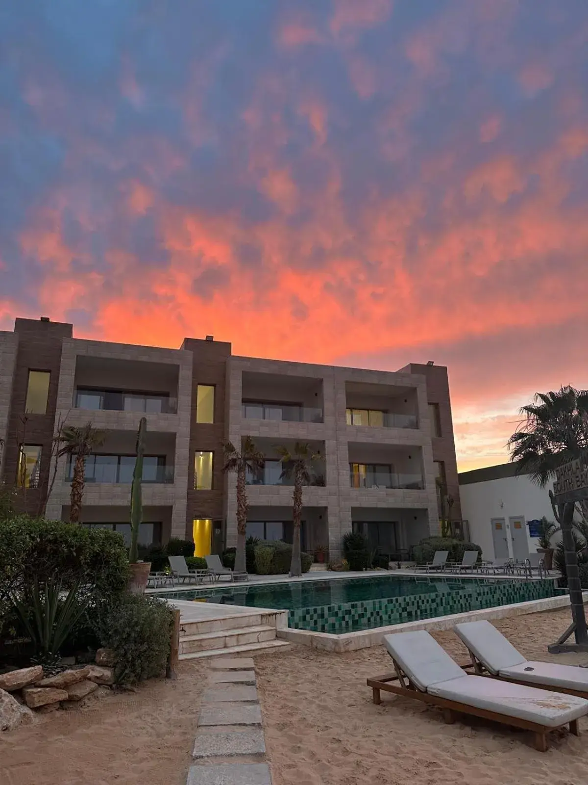 Property building in Dakhla South Bay Property building in Dakhla South Bay