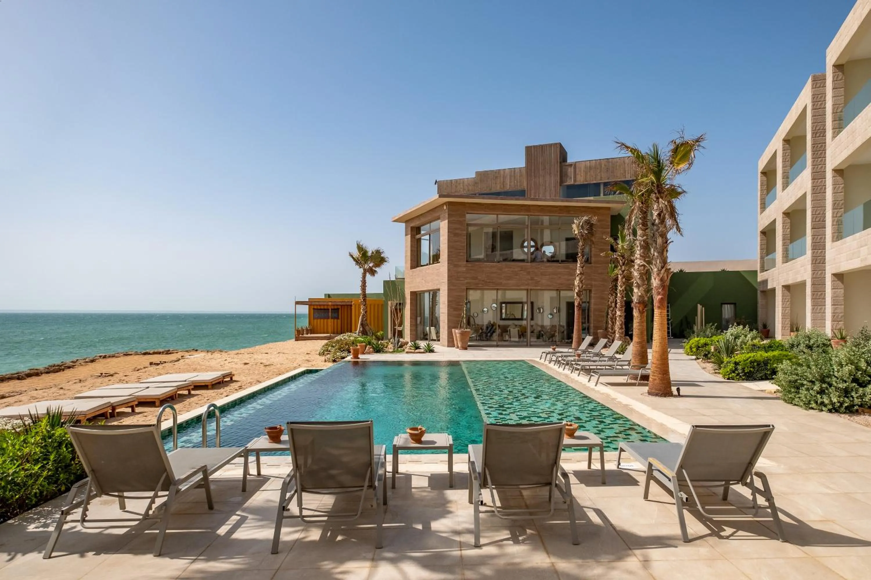 Swimming pool in Dakhla South Bay