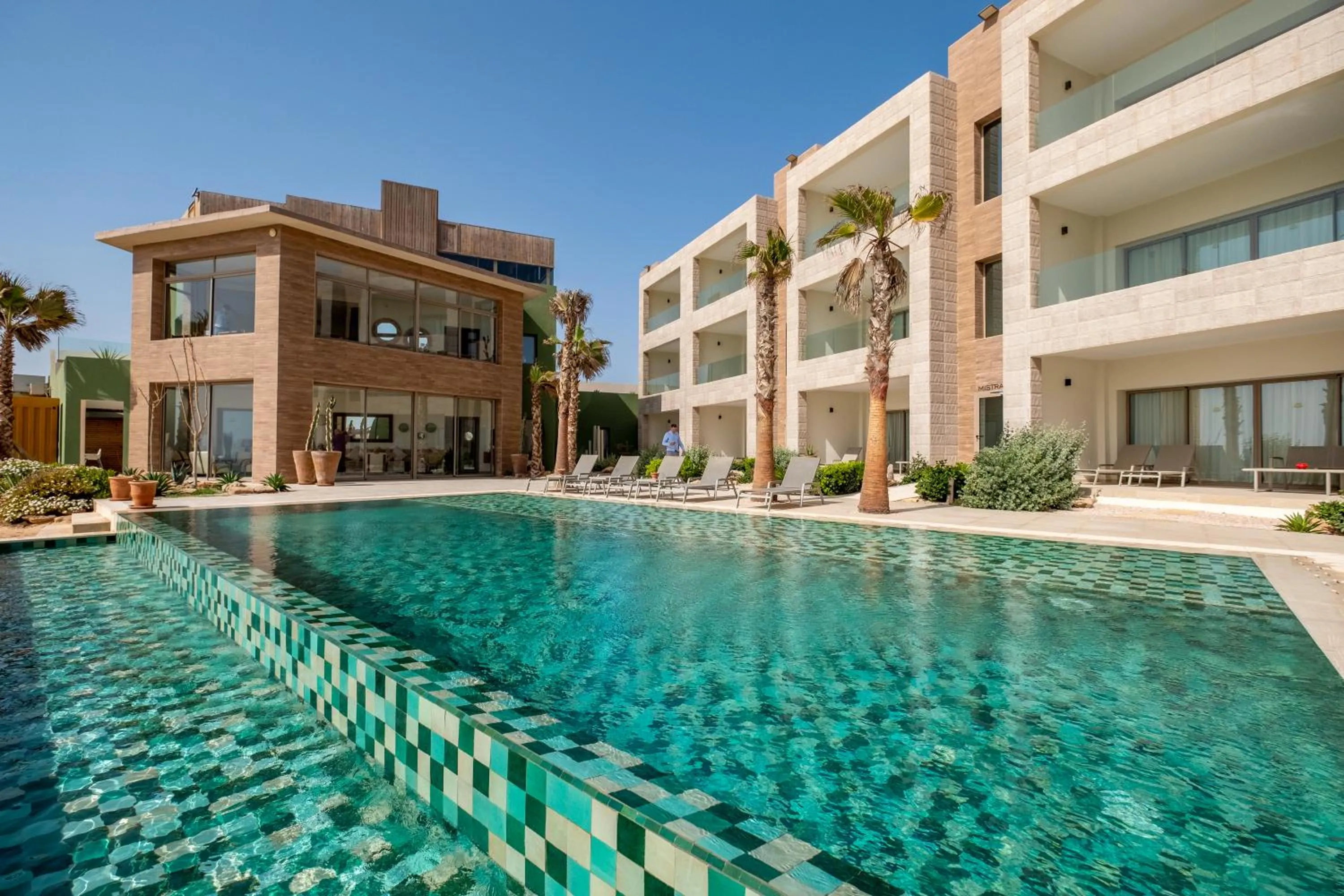 Swimming pool in Dakhla South Bay